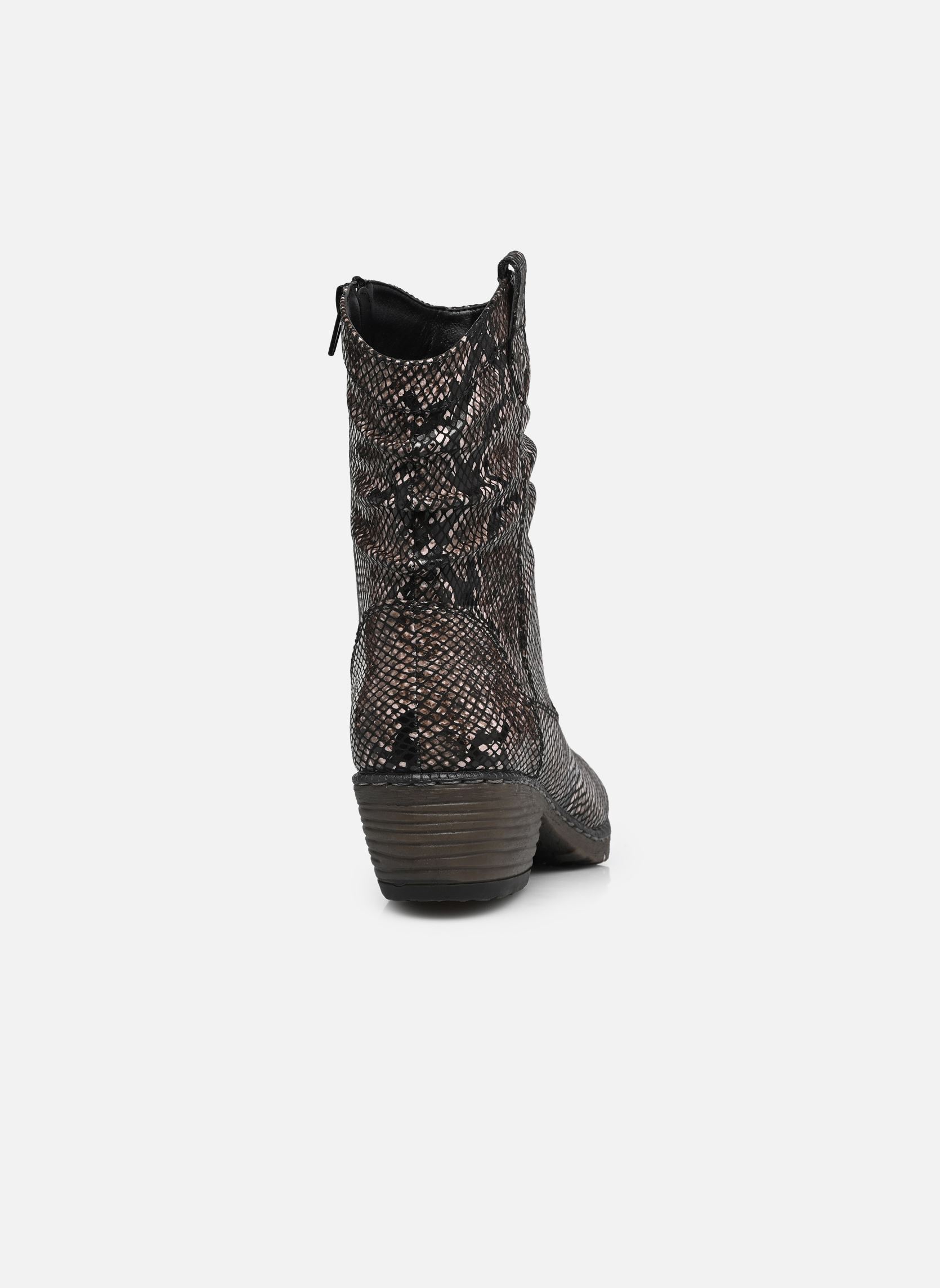Bottines santiags 93770 femme marron Rieker Bottines santiags 93770 femme marron SCHWARZ-BRAUN