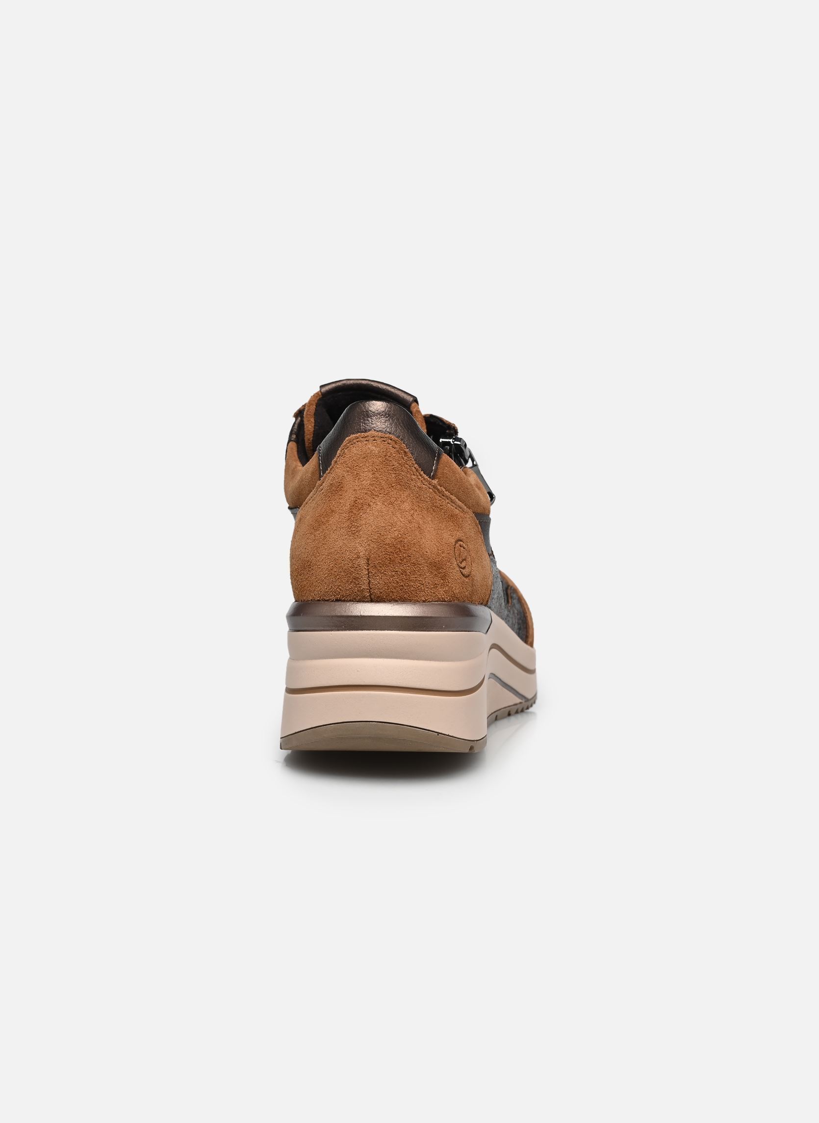 Lage sneakers D0T23 dames bruin Remonte Lage sneakers D0T23 dames bruin REH/SCHWARZ-GOLD/ANTIQUE/ANTIK