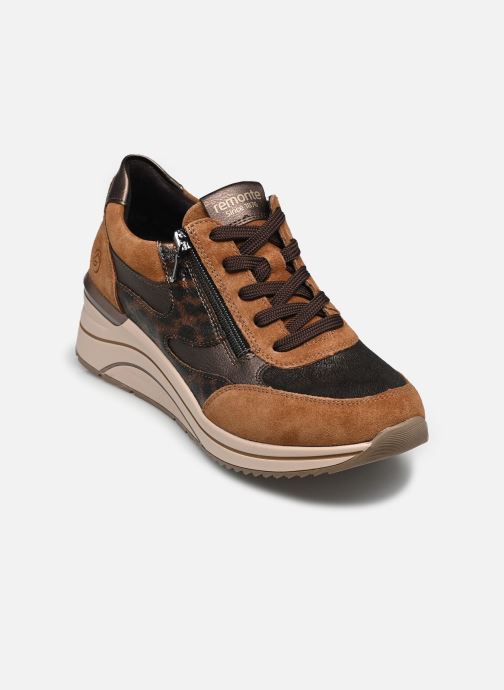 Remonte Lage sneakers D0T23 dames bruin