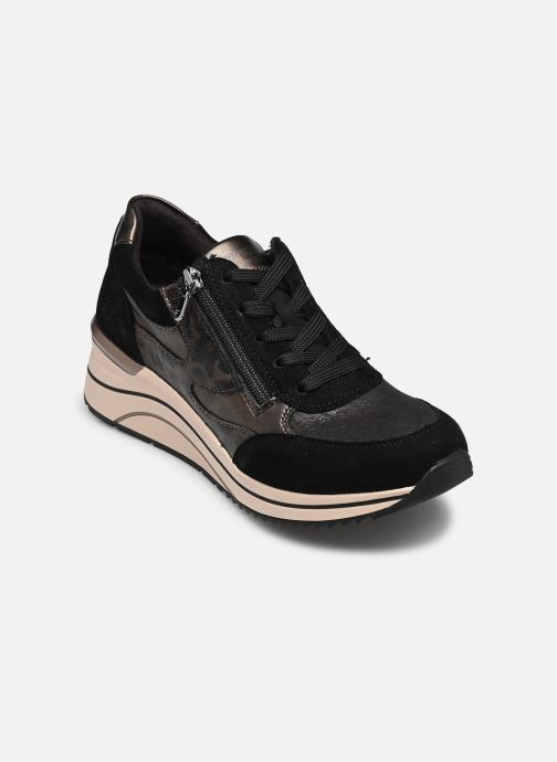 Remonte Lage sneakers D0T23 dames zwart
