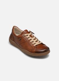 Lage sneakers D3T00 dames bordeaux