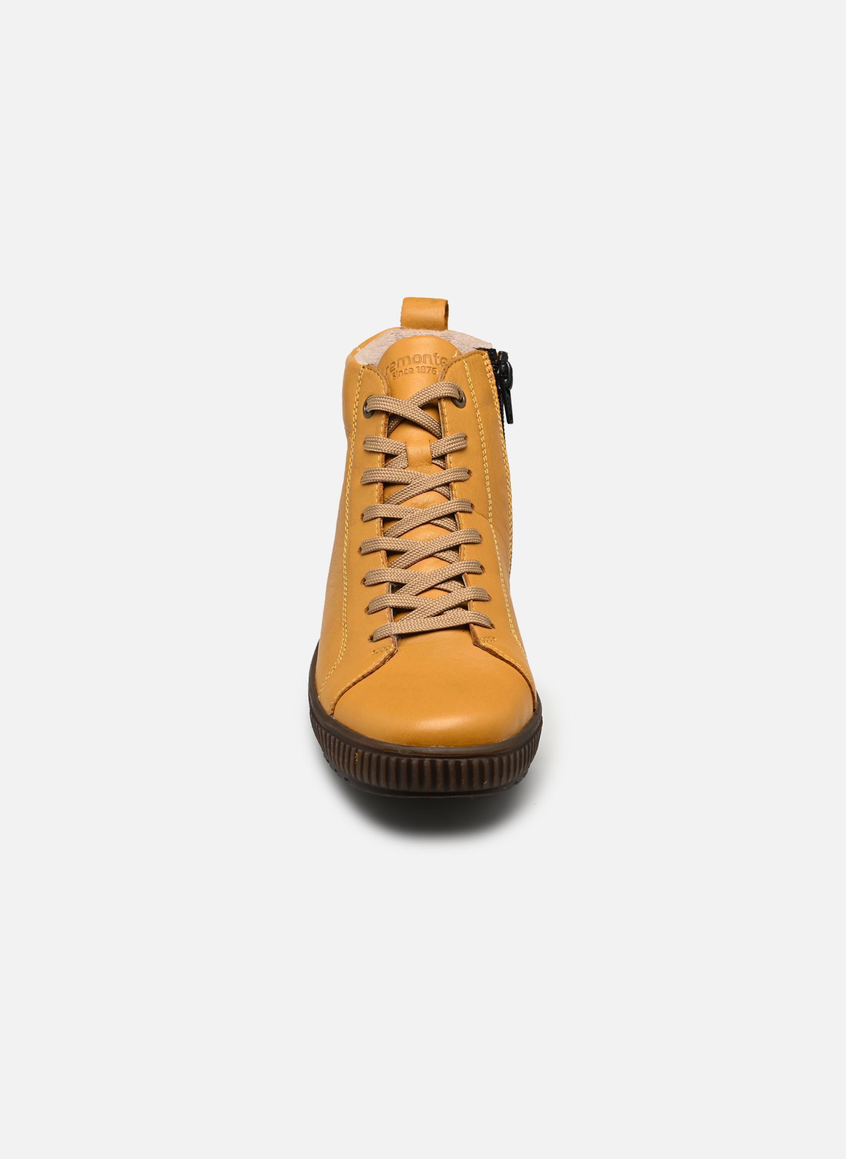 Baskets montantes D0782 femme jaune Remonte Baskets montantes D0782 femme jaune MIELE