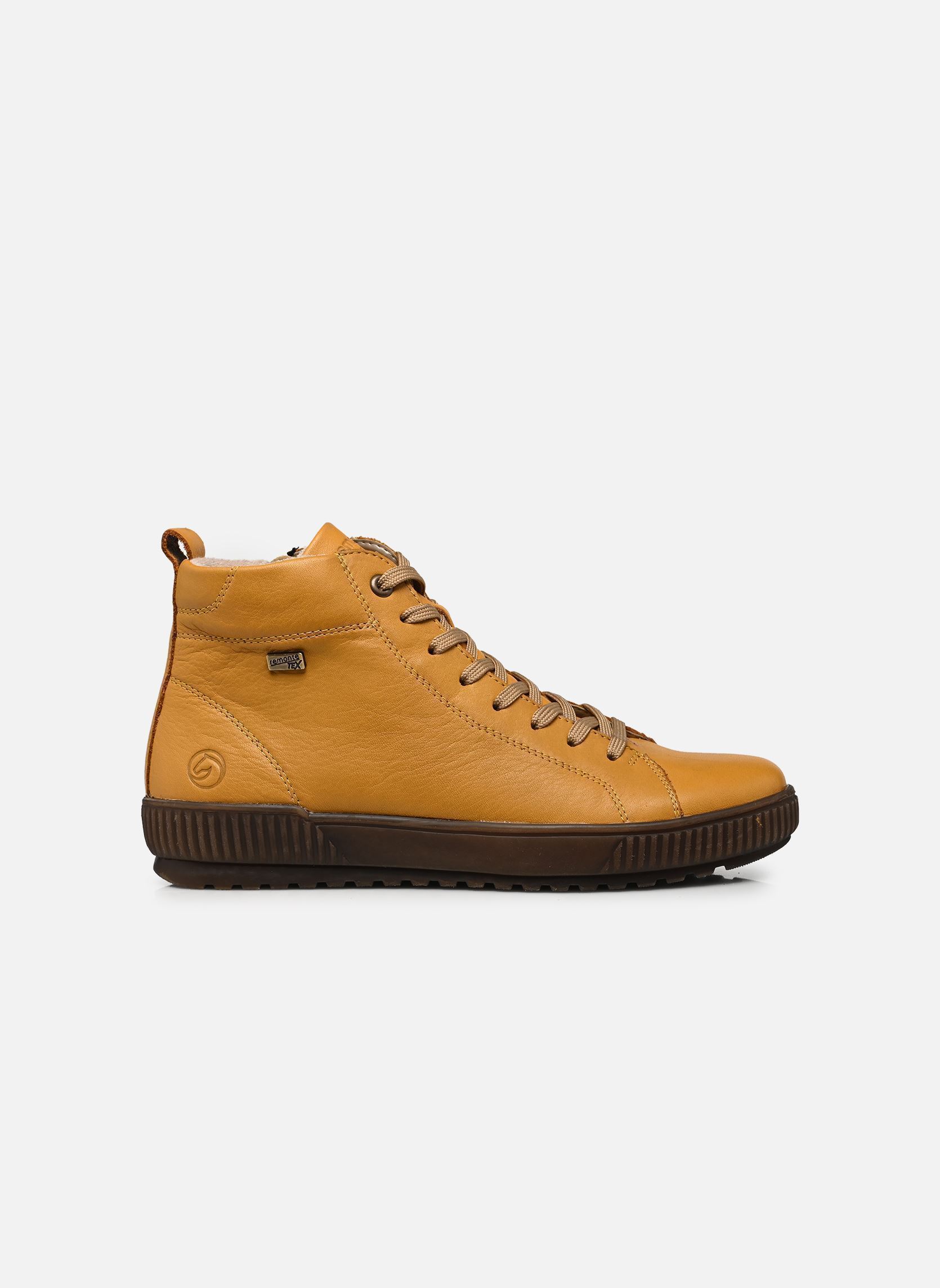 Baskets montantes D0782 femme jaune Remonte Baskets montantes D0782 femme jaune MIELE