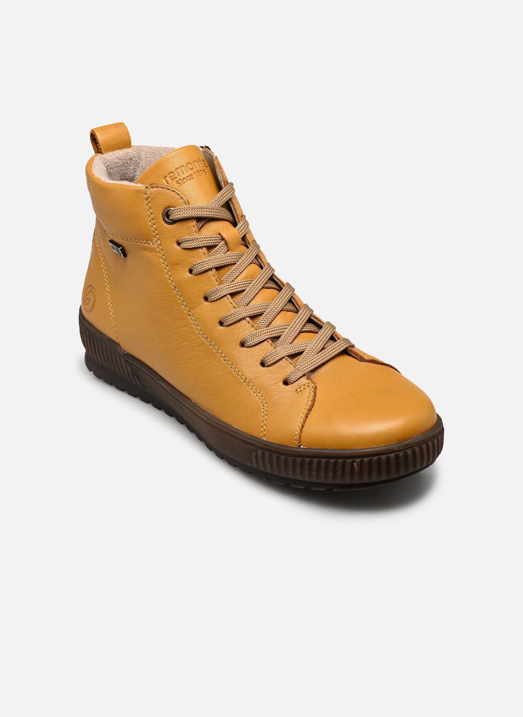 Baskets montantes D0782 femme jaune Remonte Baskets montantes D0782 femme jaune MIELE
