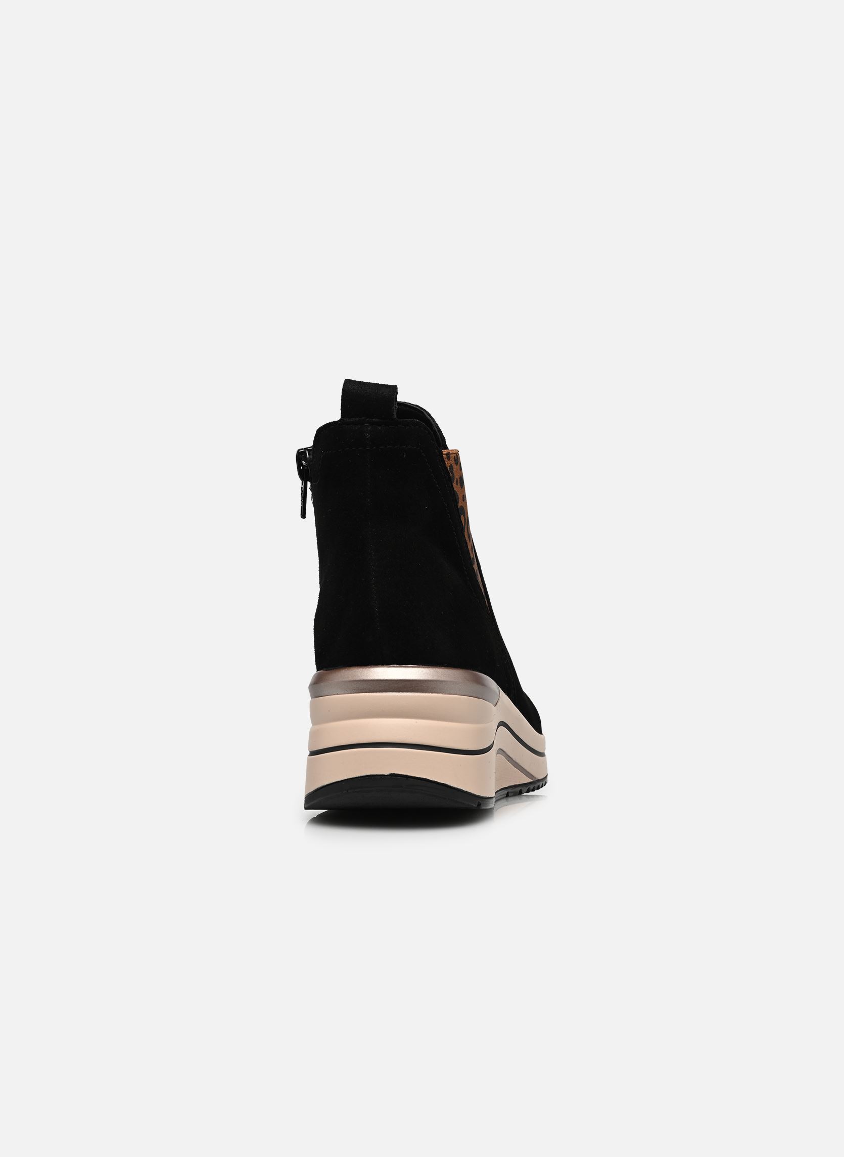 Bottines basses D0T75 femme noir Remonte Bottines basses D0T75 femme noir SCHWARZ/CORRALES ZIMT/DUNKELBR