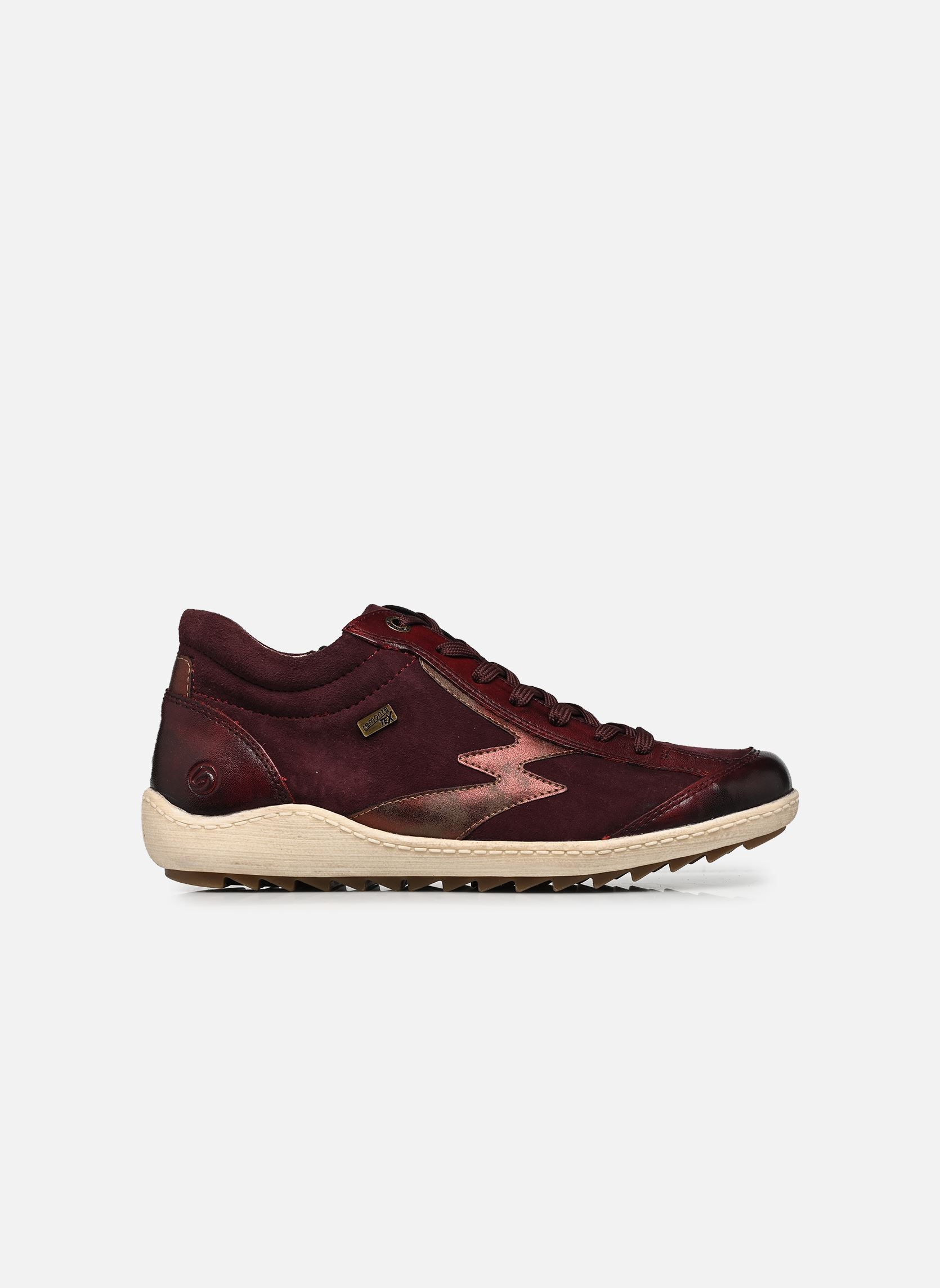 Baskets montantes R1454 femme bordeaux Remonte Baskets montantes R1454 femme bordeaux CERESA/PURPLEVIOLET/BROMBEER