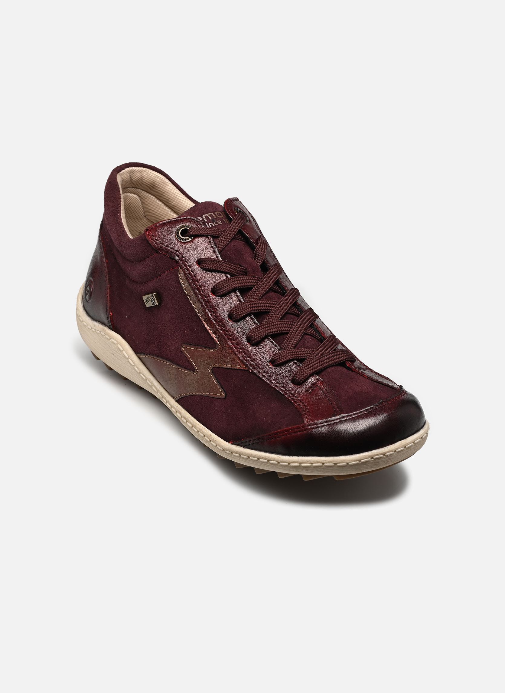 Baskets montantes R1454 femme bordeaux Remonte Baskets montantes R1454 femme bordeaux CERESA/PURPLEVIOLET/BROMBEER