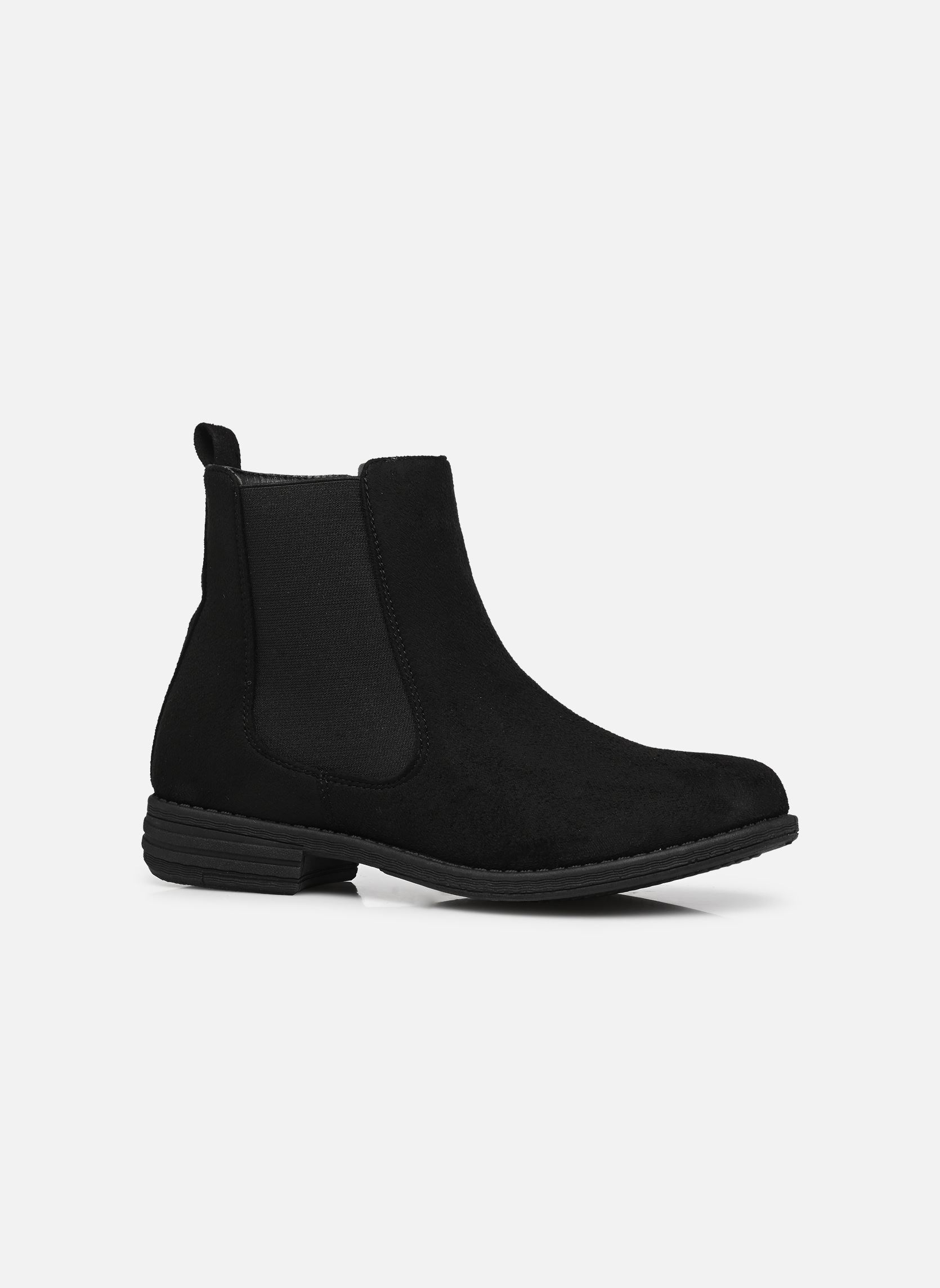 Bottines basses Boots THCHELSEA femme noir MADE BY Bottines basses Boots THCHELSEA femme noir BLACK TXT MF