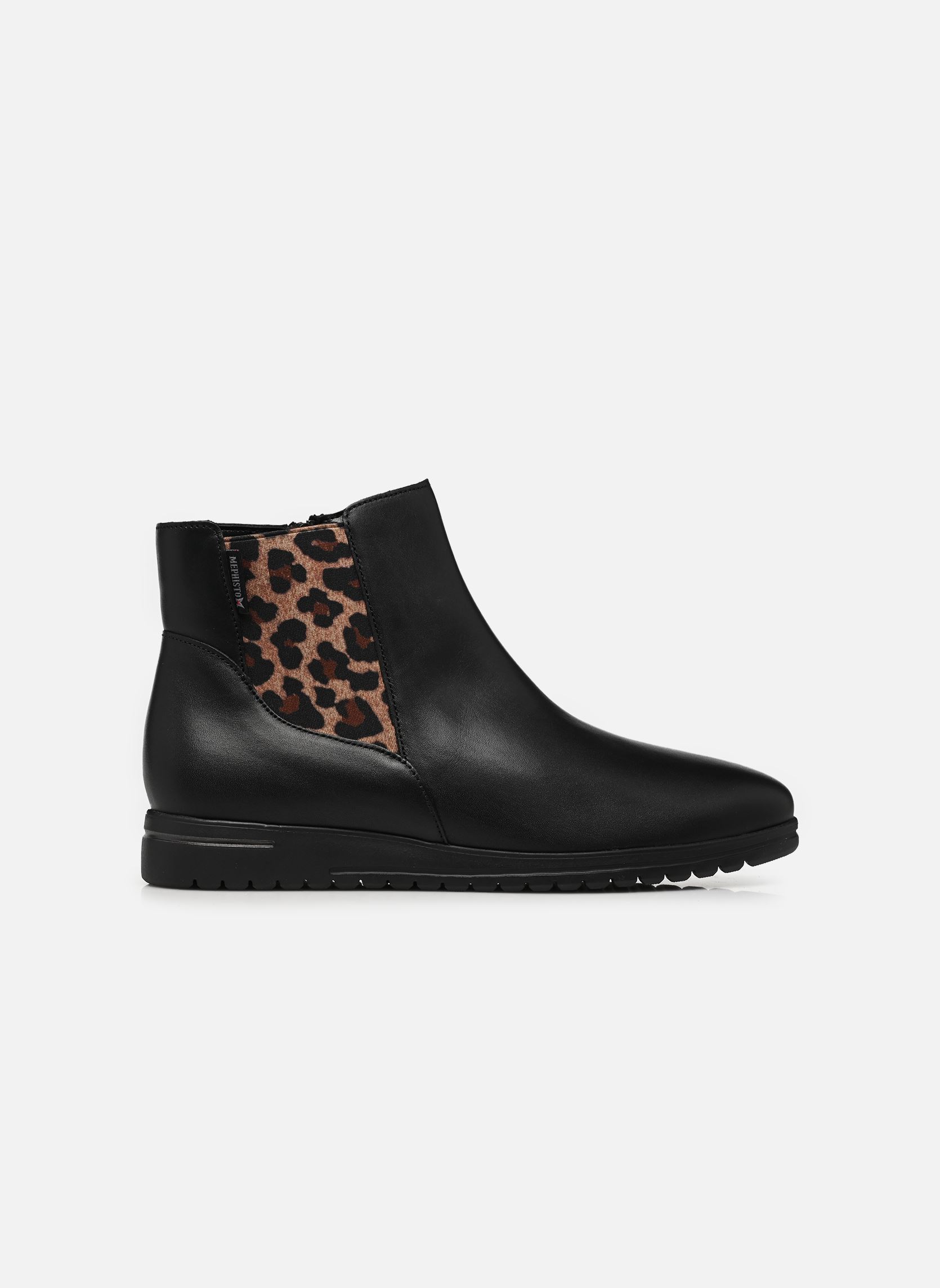 Niedrige Ankle Boots Janice damen schwarz Mephisto Niedrige Ankle Boots Janice damen schwarz BLACK