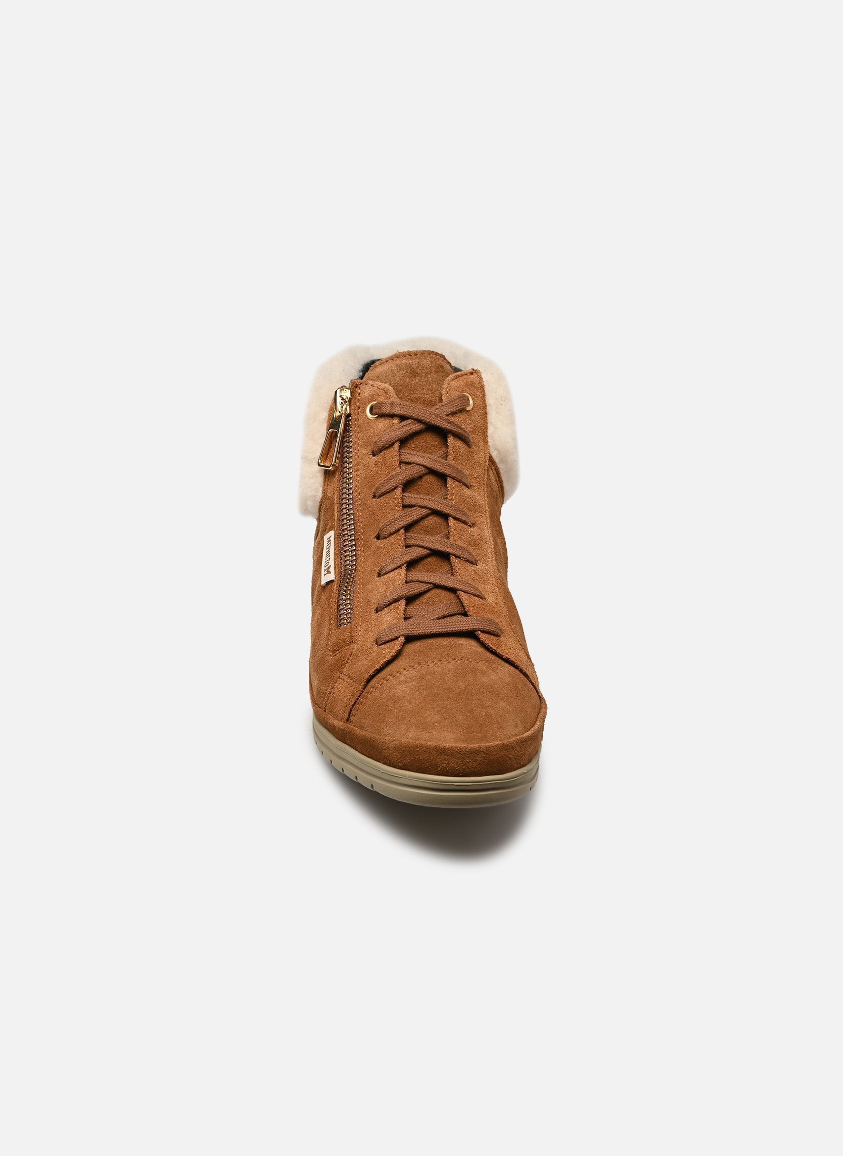 Knöchelhohe Sneaker Julinka damen braun Mephisto Knöchelhohe Sneaker Julinka damen braun TOBACCO