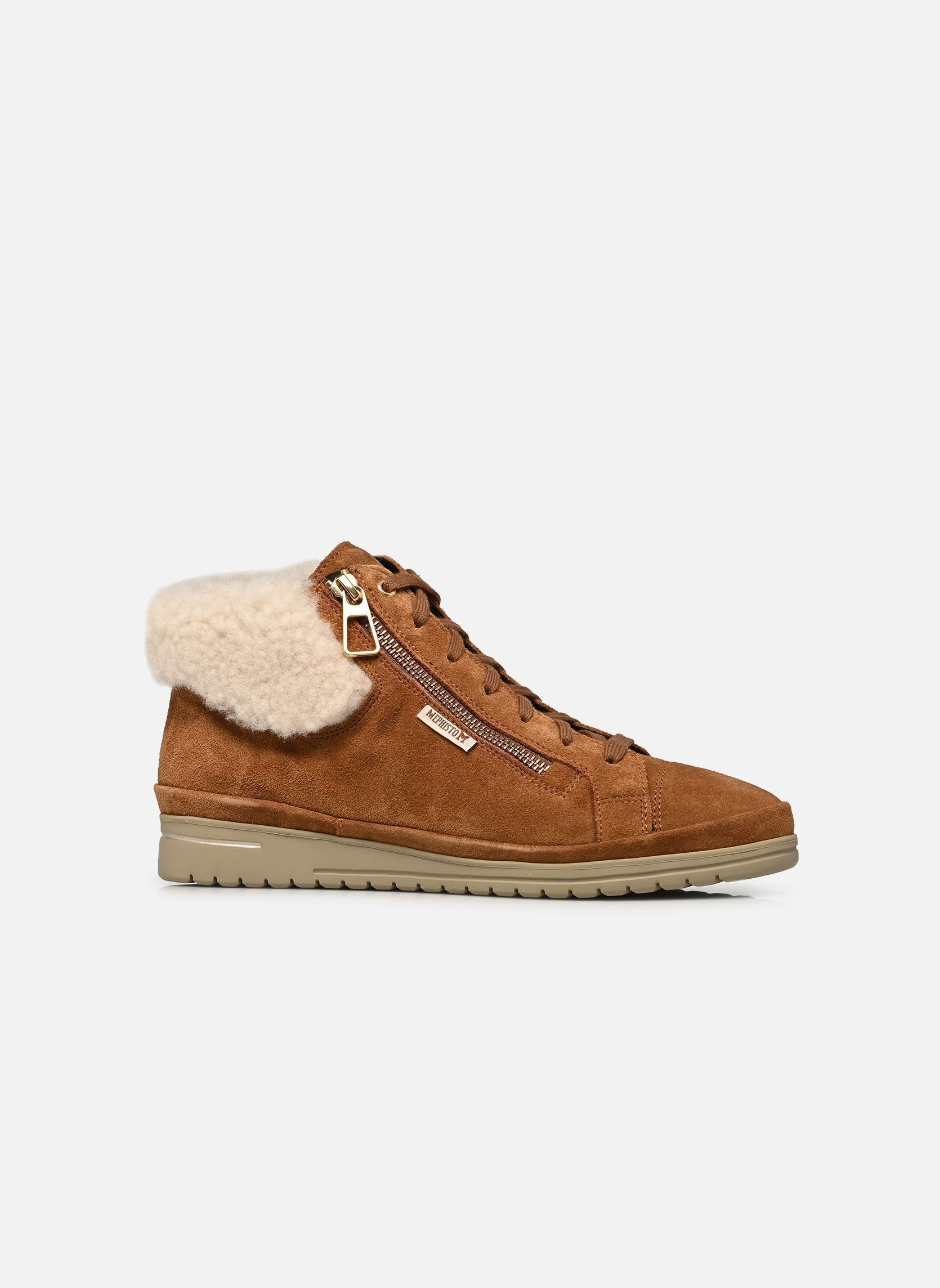 Knöchelhohe Sneaker Julinka damen braun Mephisto Knöchelhohe Sneaker Julinka damen braun TOBACCO