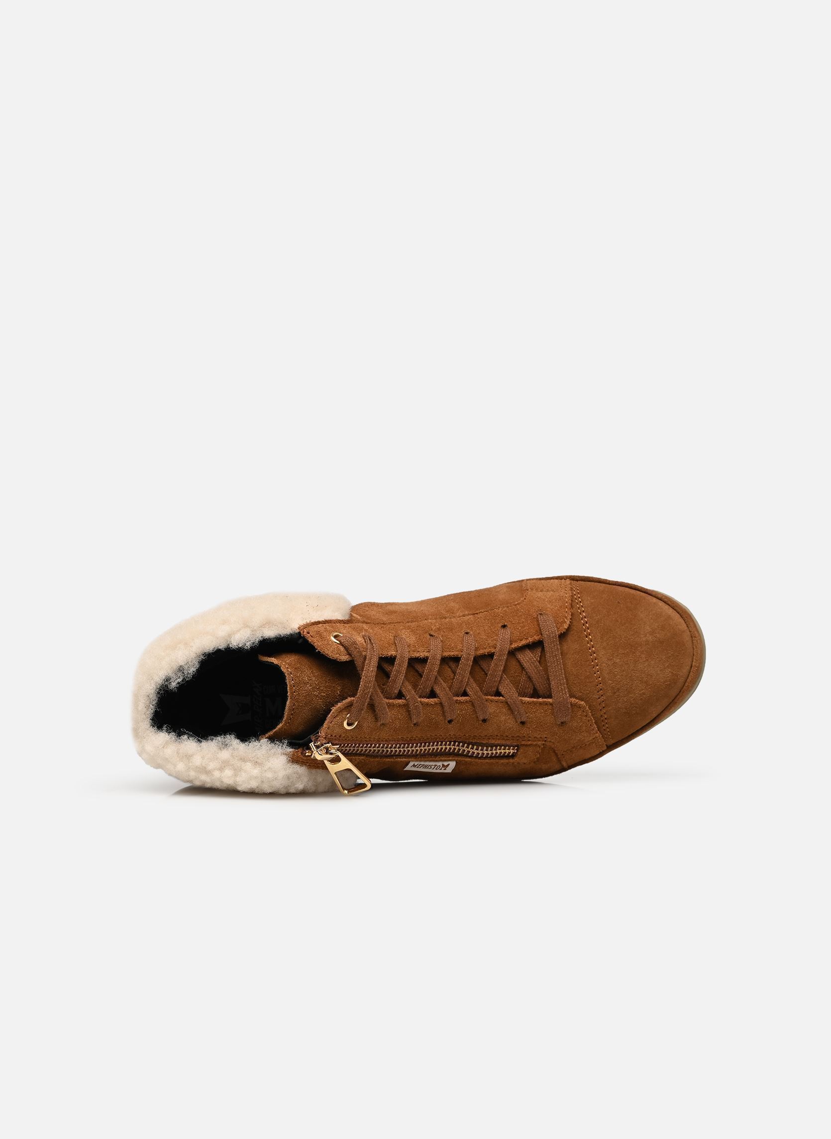 Knöchelhohe Sneaker Julinka damen braun Mephisto Knöchelhohe Sneaker Julinka damen braun TOBACCO