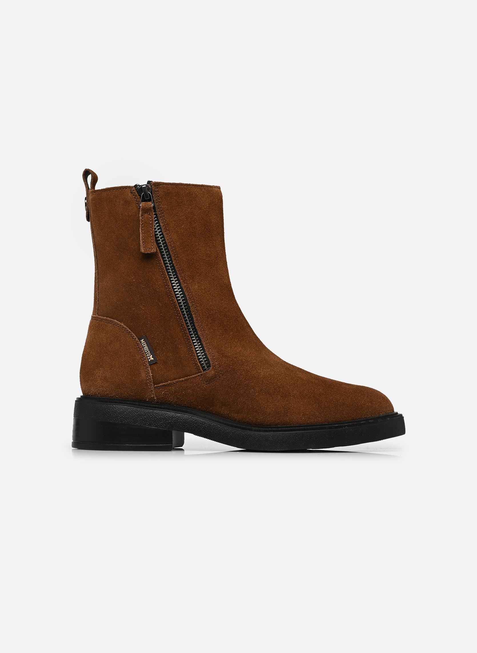 Niedrige Ankle Boots Pryska damen braun Mephisto Niedrige Ankle Boots Pryska damen braun BROWN