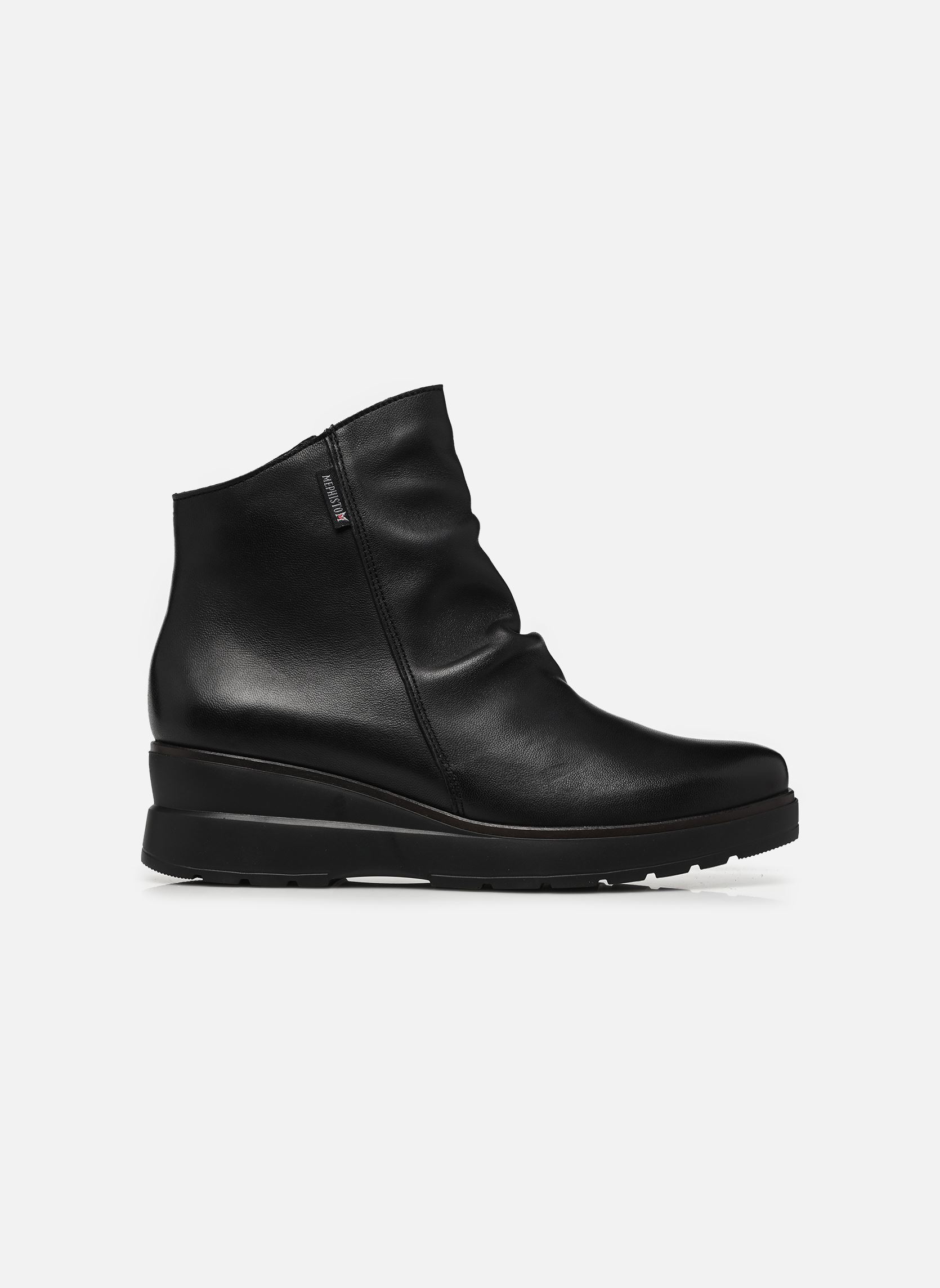 Niedrige Ankle Boots Evangela damen schwarz Mephisto Niedrige Ankle Boots Evangela damen schwarz BLACK