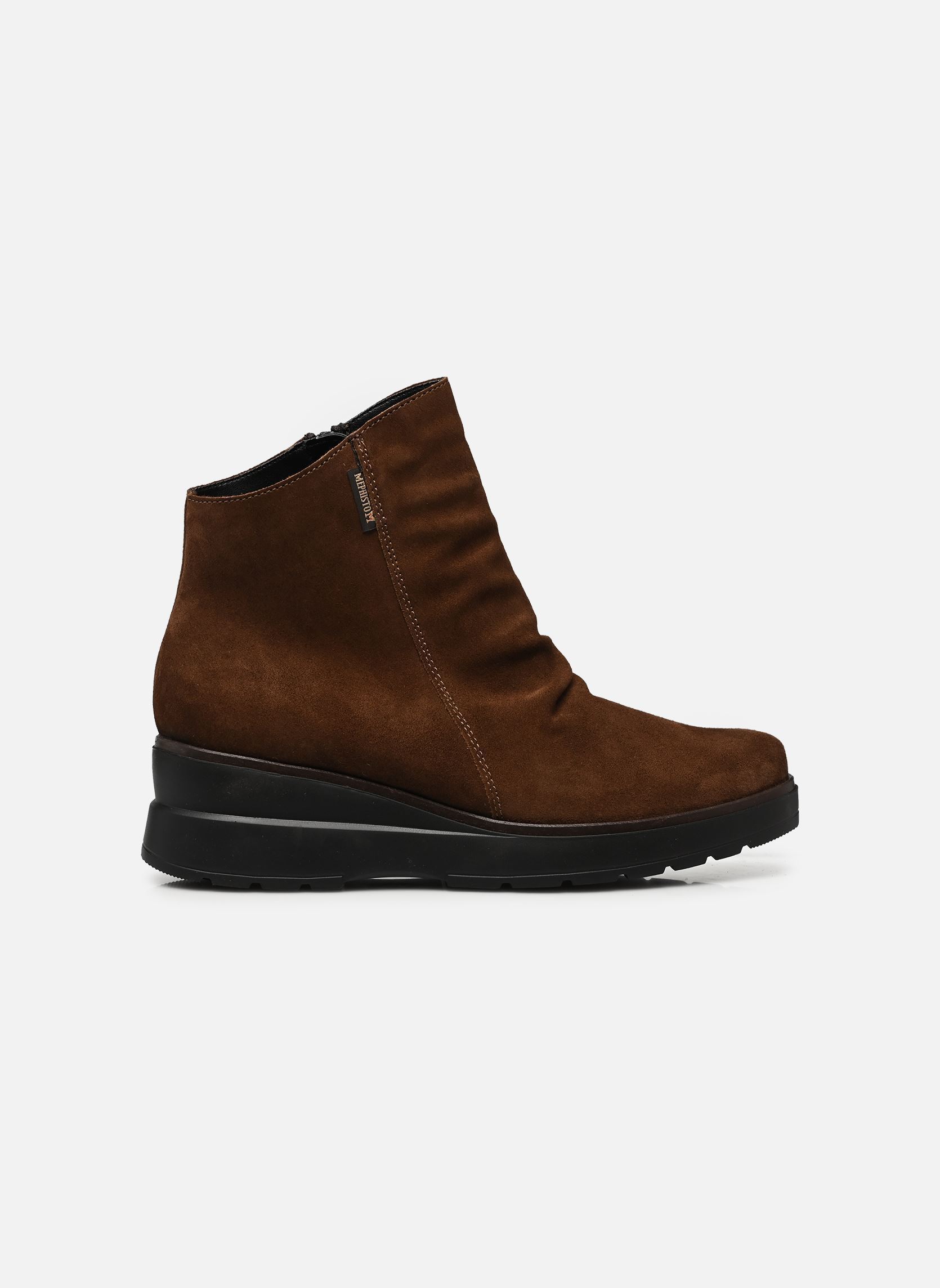 Niedrige Ankle Boots Evangela damen braun Mephisto Niedrige Ankle Boots Evangela damen braun CHESTNUT