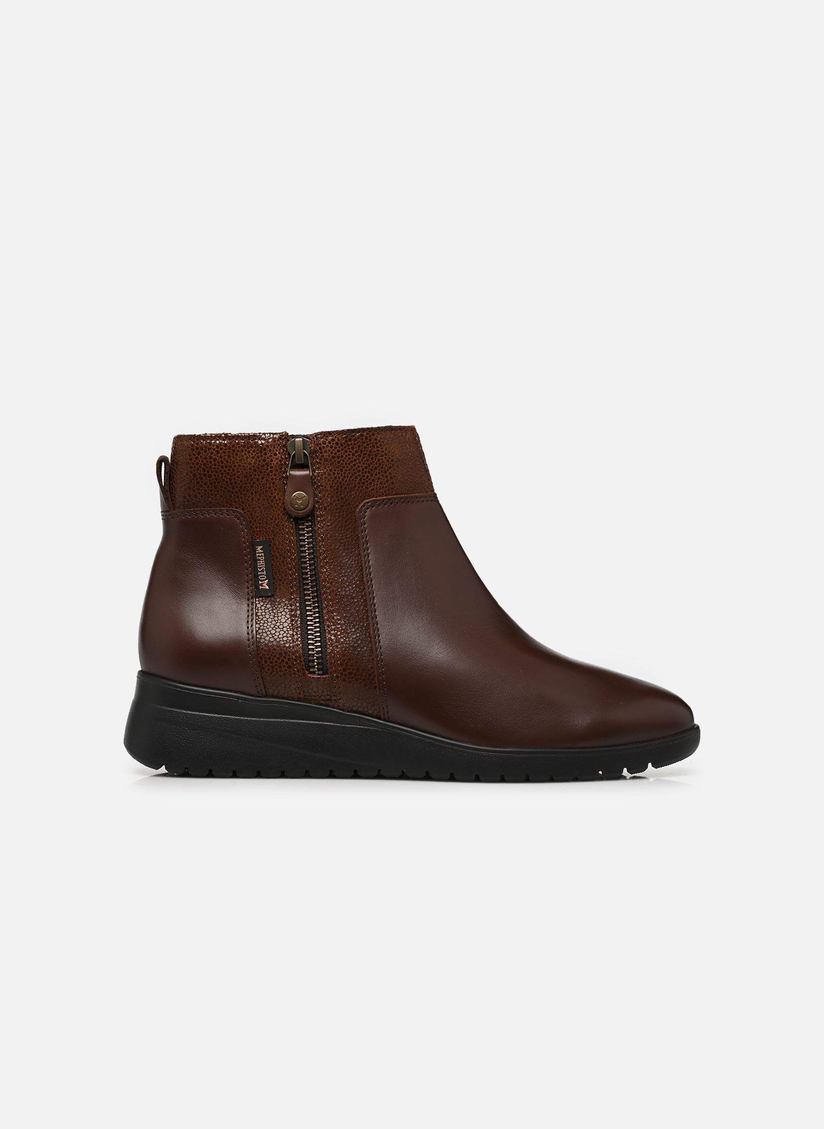 Niedrige Ankle Boots Ivina damen braun Mephisto Niedrige Ankle Boots Ivina damen braun BROWN