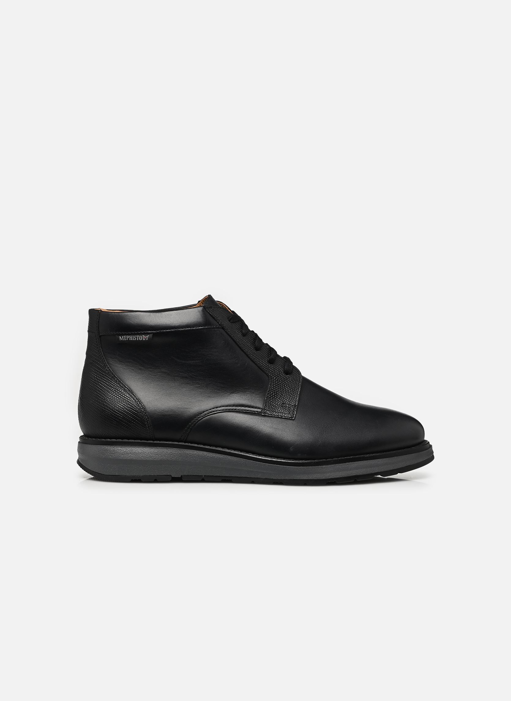 Geschnürte Stiefeletten Rosario herren schwarz Mephisto Geschnürte Stiefeletten Rosario herren schwarz BLACK