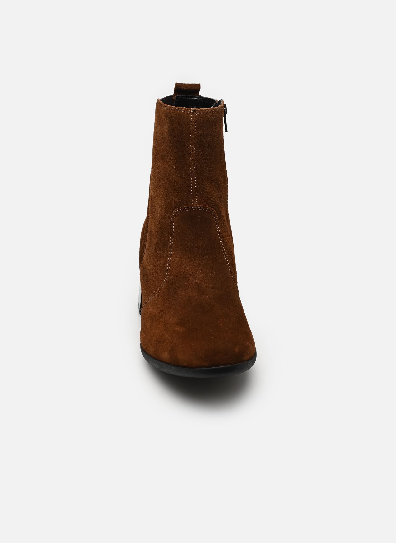 Niedrige Ankle Boots Zelia damen braun Mephisto Niedrige Ankle Boots Zelia damen braun BROWN