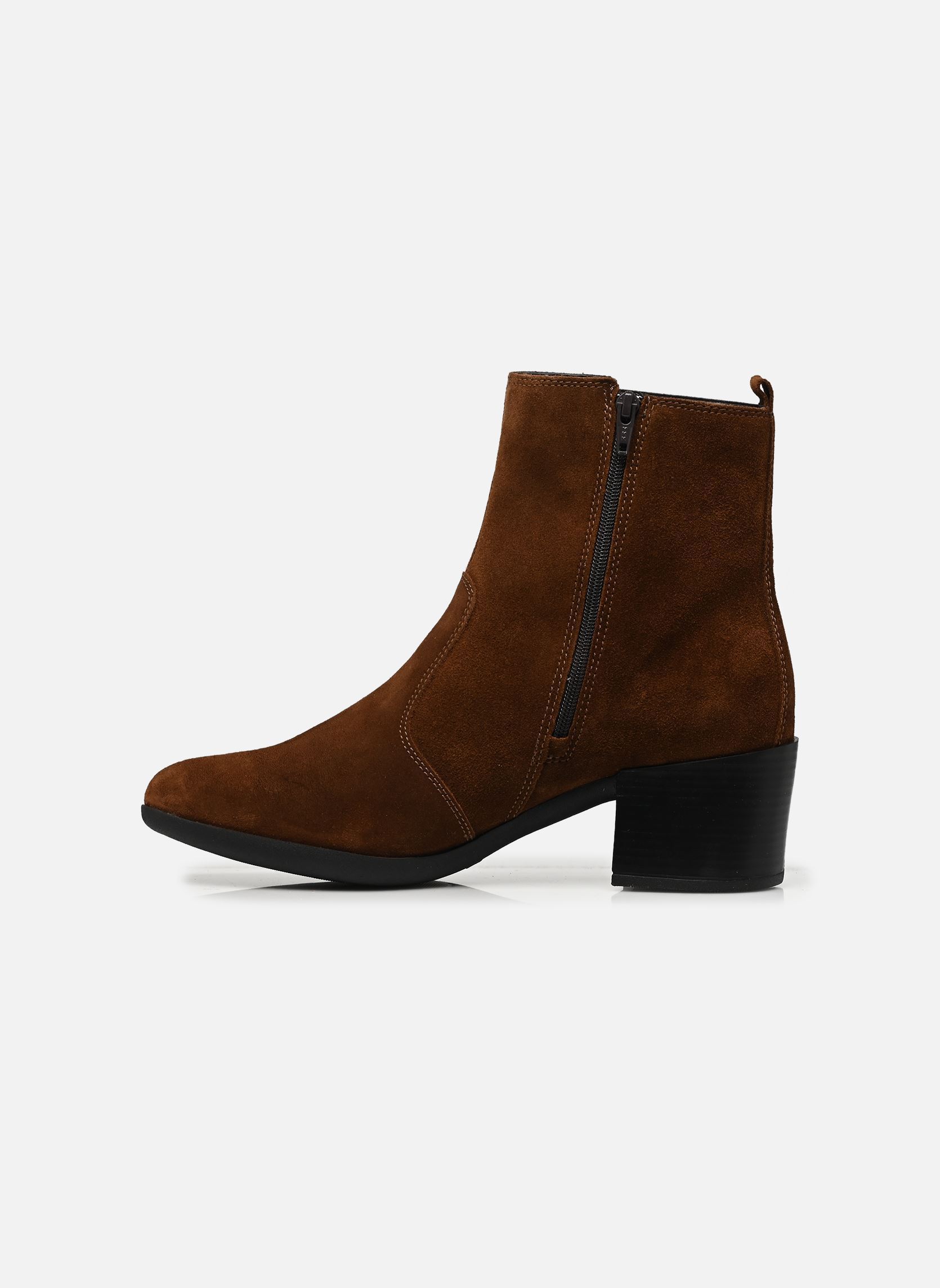 Niedrige Ankle Boots Zelia damen braun Mephisto Niedrige Ankle Boots Zelia damen braun BROWN