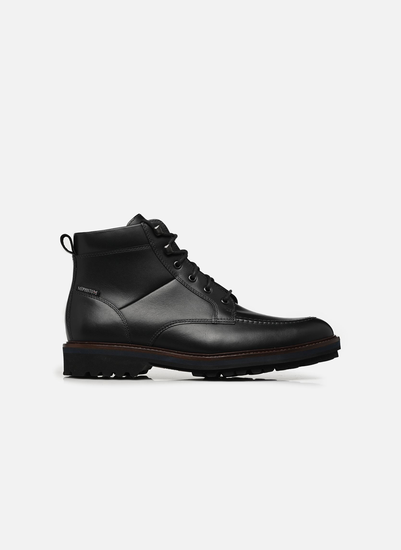 Geschnürte Stiefeletten Bartold herren schwarz Mephisto Geschnürte Stiefeletten Bartold herren schwarz BLACK