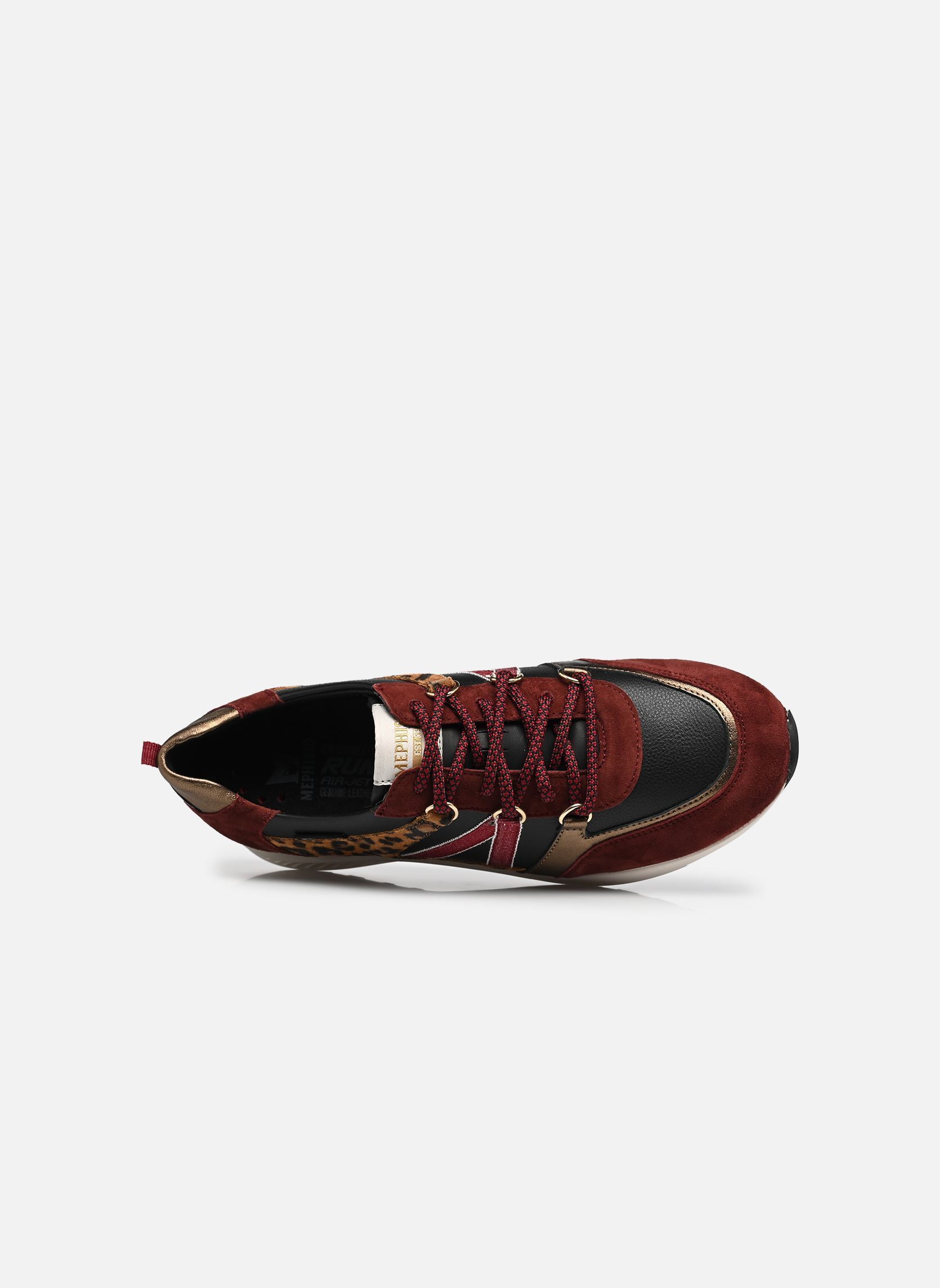 Niedrige Sneaker Kalya damen bordeaux Mephisto Niedrige Sneaker Kalya damen bordeaux CORDOVAN