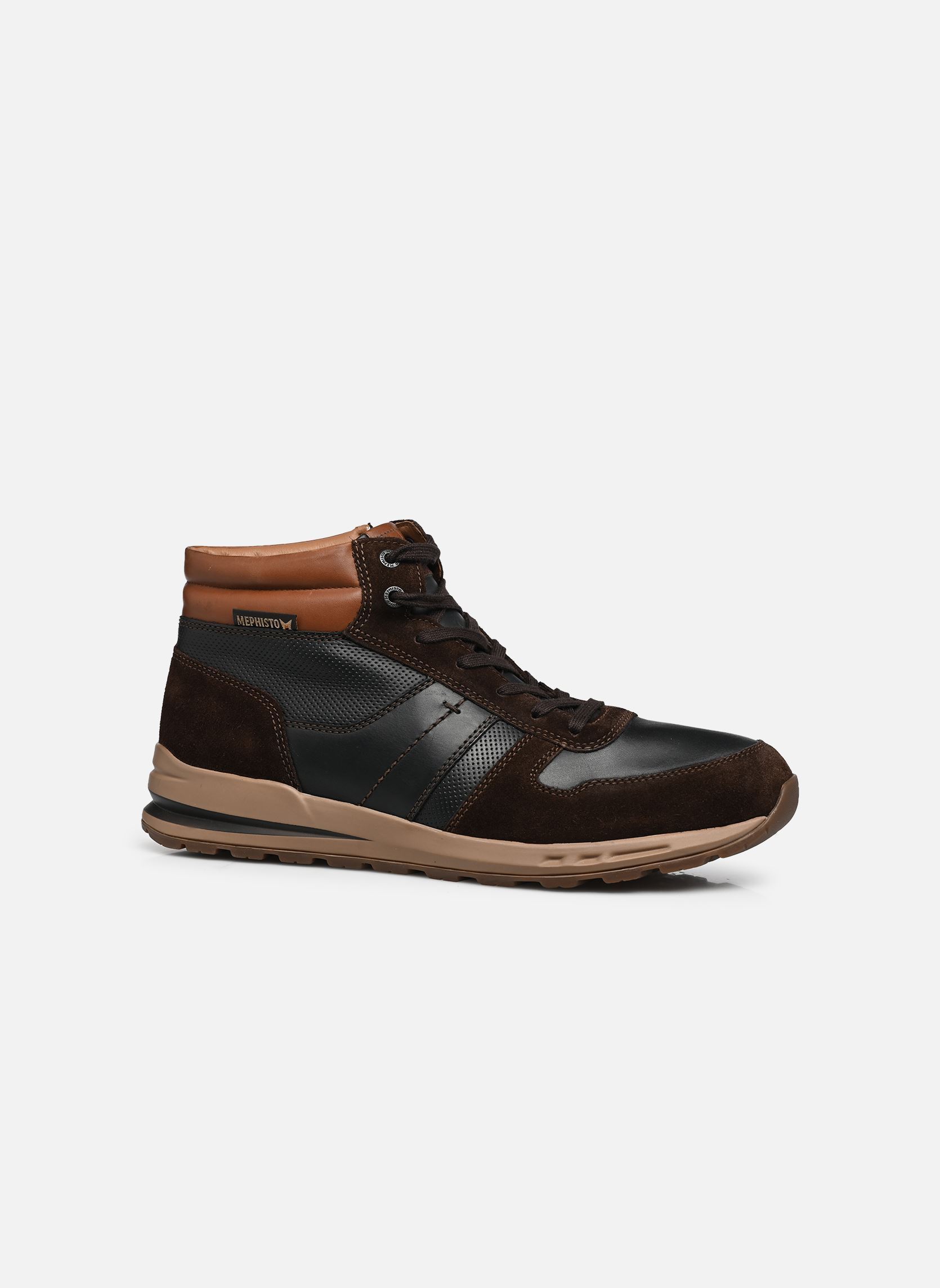 Knöchelhohe Sneaker Boran herren braun Mephisto Knöchelhohe Sneaker Boran herren braun DARK BROWN