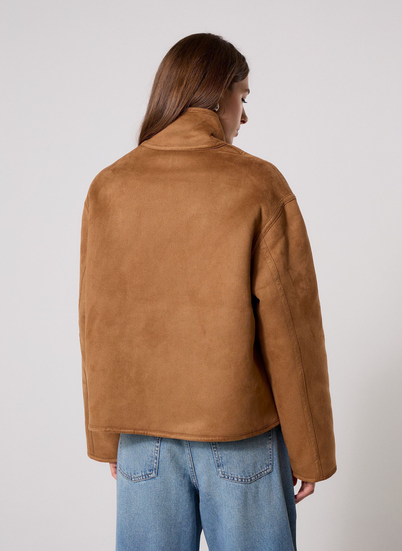 Vestes VBLAZER-FOURRURE femme marron MADE BY Vestes VBLAZER-FOURRURE femme marron CAMEL