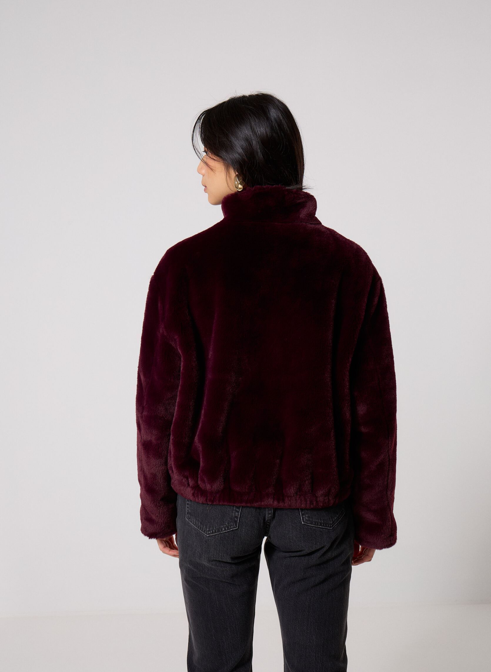 Vestes VDOUZIP femme violet MADE BY Vestes VDOUZIP femme violet MAROON BANNER