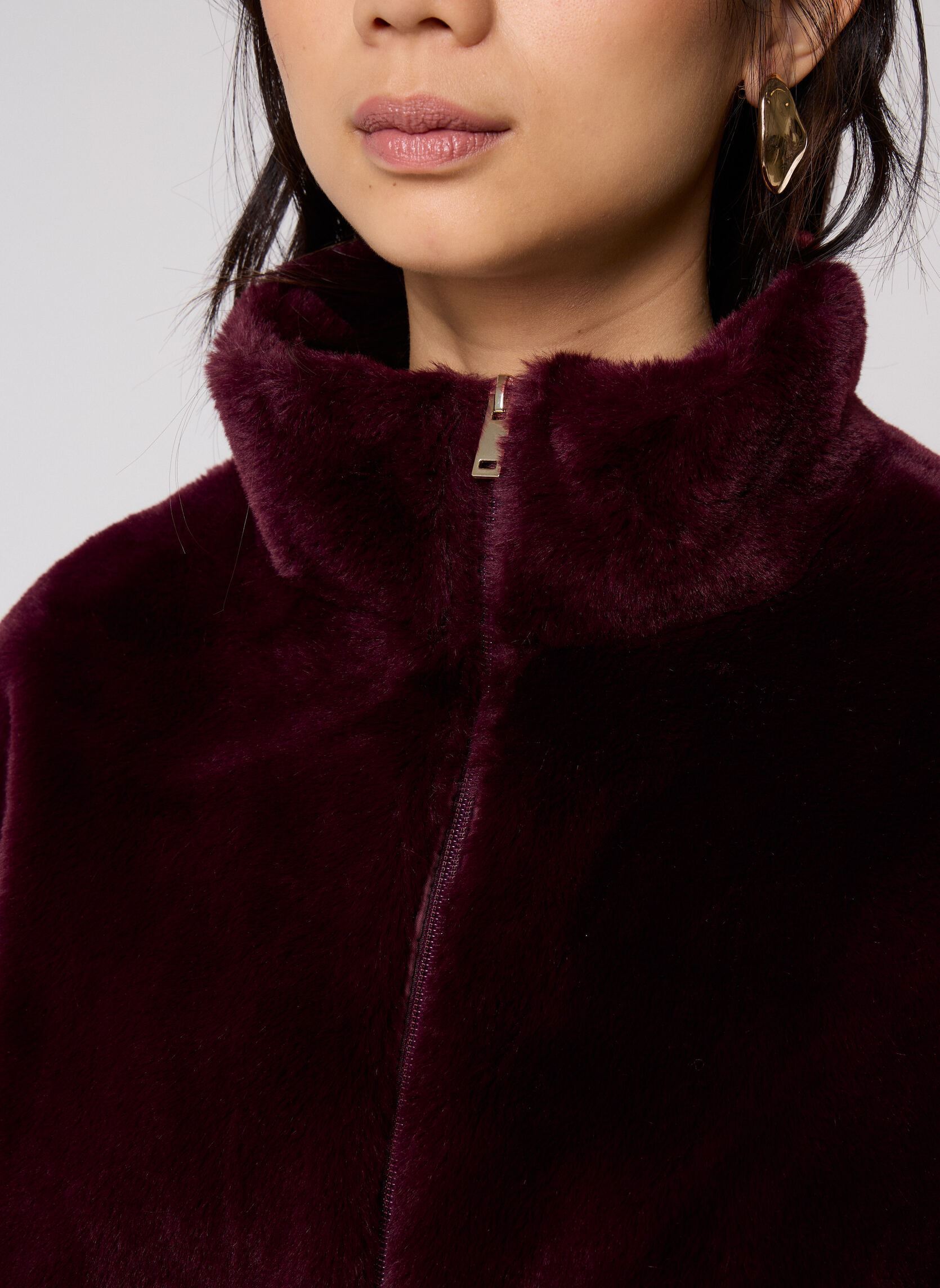 Vestes VDOUZIP femme violet MADE BY Vestes VDOUZIP femme violet MAROON BANNER