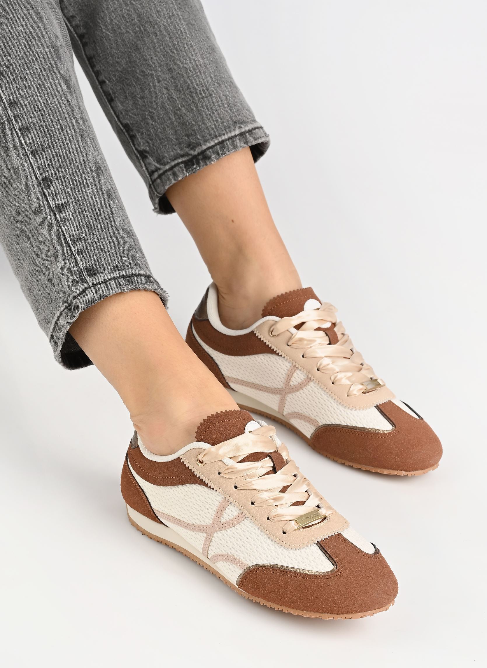 Baskets basses ALBA 2 femme multicolore Les Tropéziennes par M Belarbi Baskets basses ALBA 2 femme multicolore CAMEL NUDE