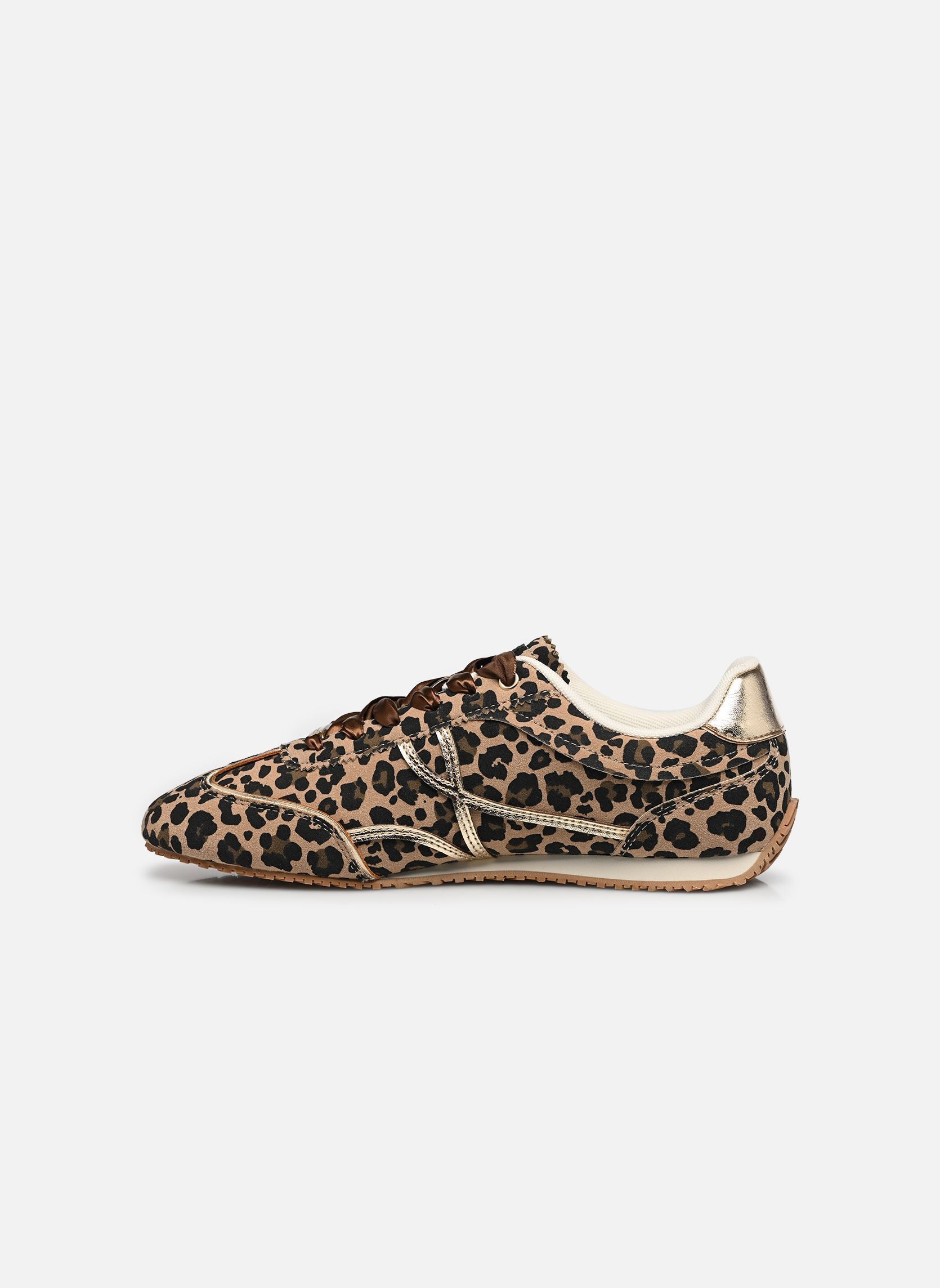 Baskets basses ALBA 2 femme beige Les Tropéziennes par M Belarbi Baskets basses ALBA 2 femme beige LEOPARD