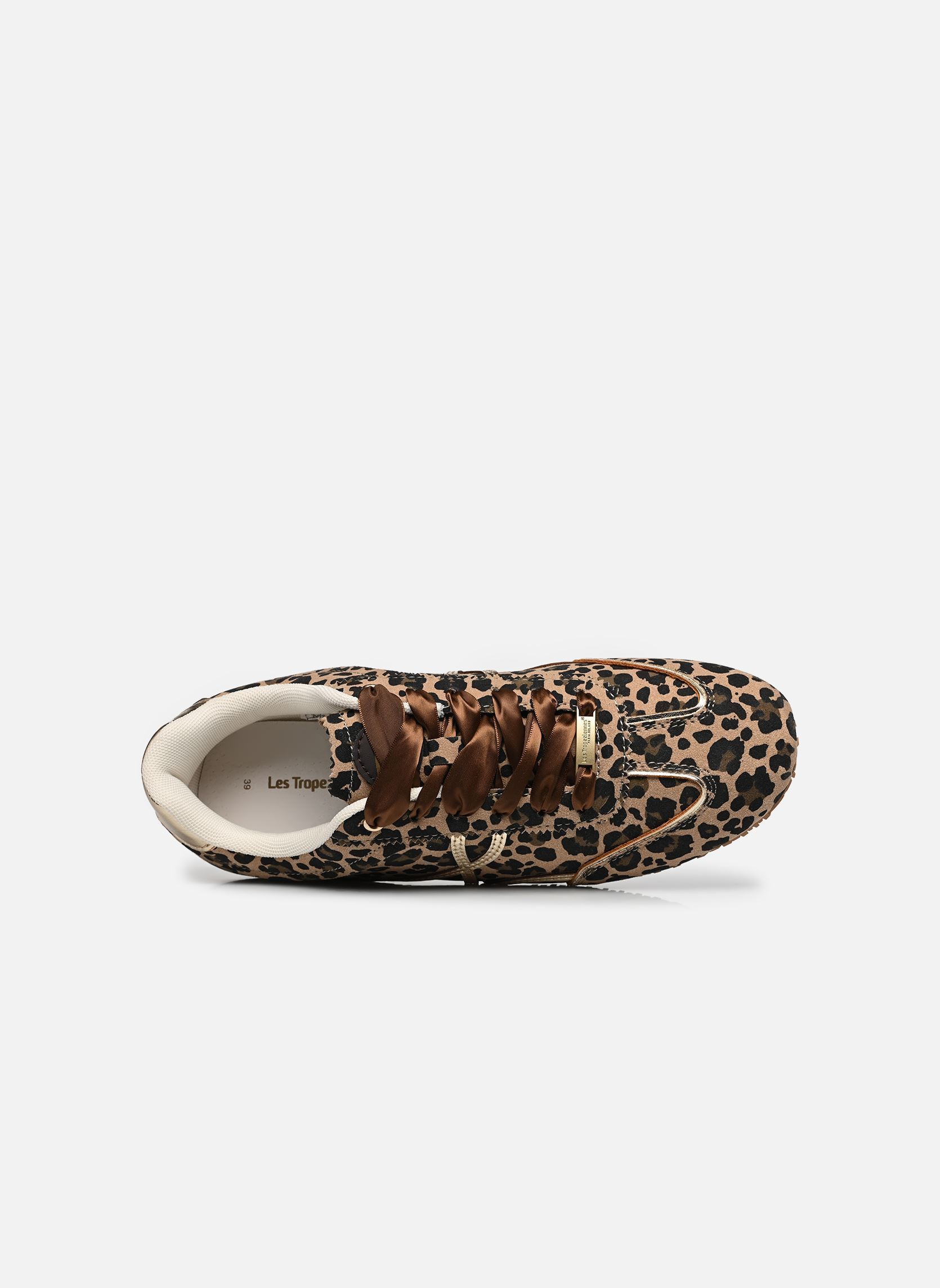 Baskets basses ALBA 2 femme beige Les Tropéziennes par M Belarbi Baskets basses ALBA 2 femme beige LEOPARD