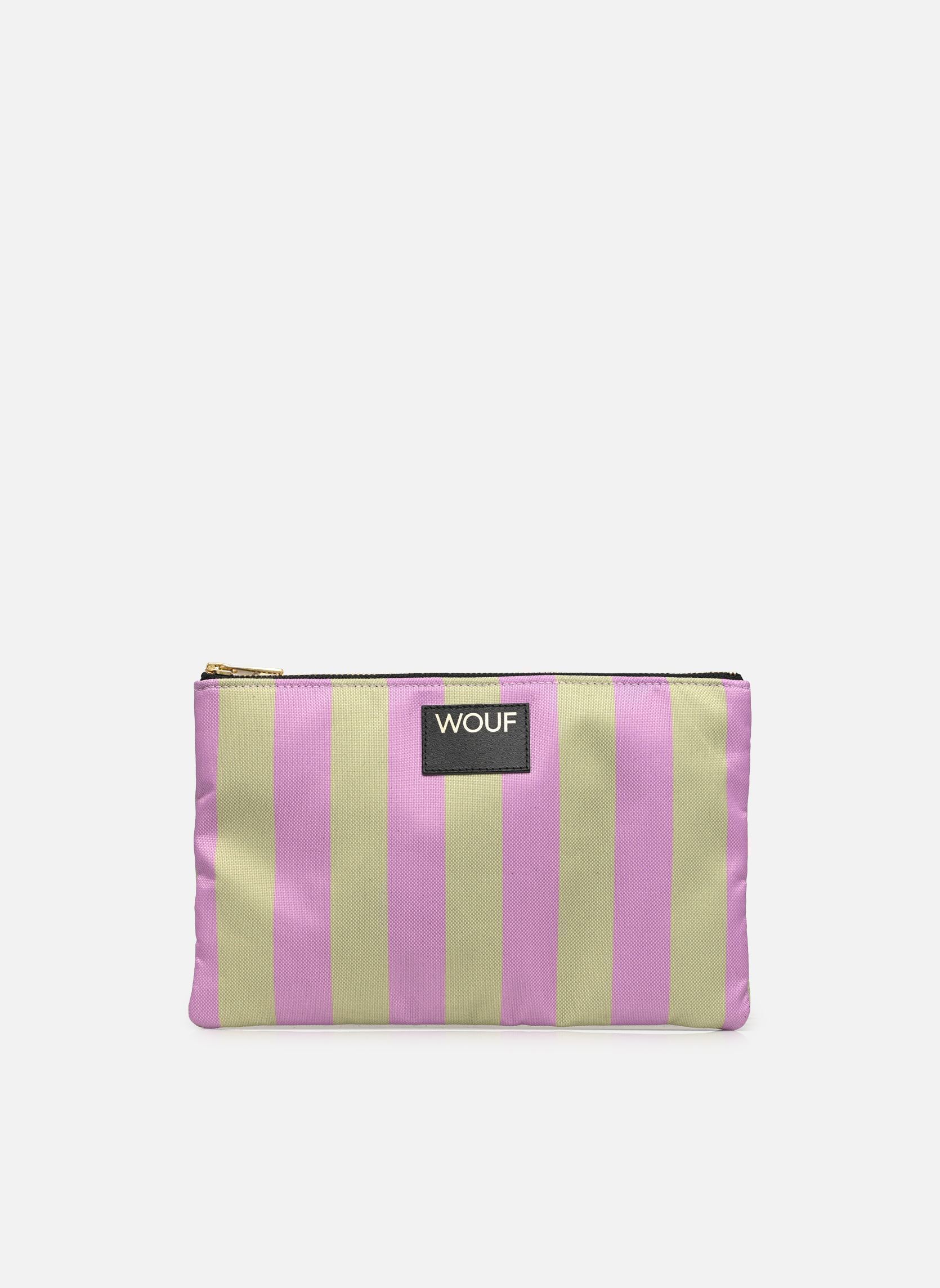 Trousses de toilette Grande Pochette - Riviera femme multicolore WOUF Trousses de toilette Grande Pochette - Riviera femme multicolore LIGHT PURPLE AND GREEN