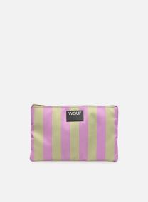Trousses de toilette Grande Pochette - Riviera femme multicolore WOUF Trousses de toilette Grande Pochette - Riviera femme multicolore LIGHT PURPLE AND GREEN