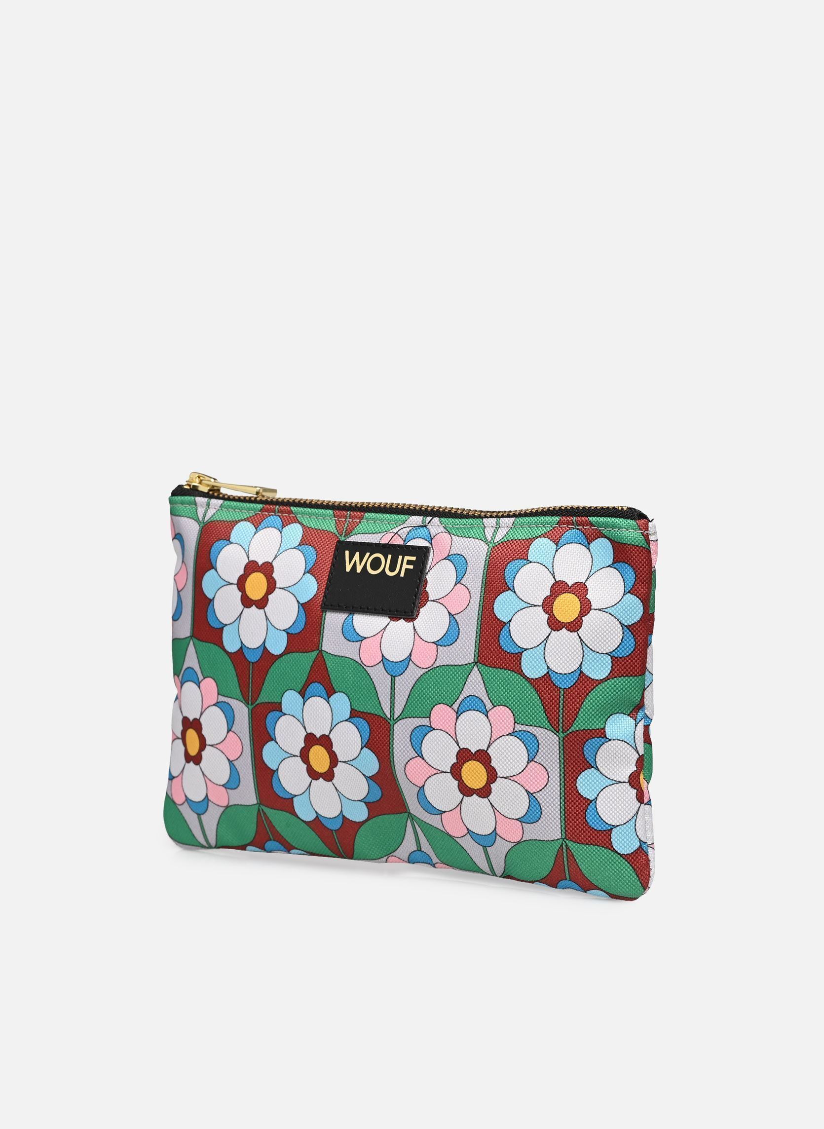 Clutches Pochette - Kaleido dames meerkleurig WOUF Clutches Pochette - Kaleido dames meerkleurig GREEN AND YELLOW AND BROWN