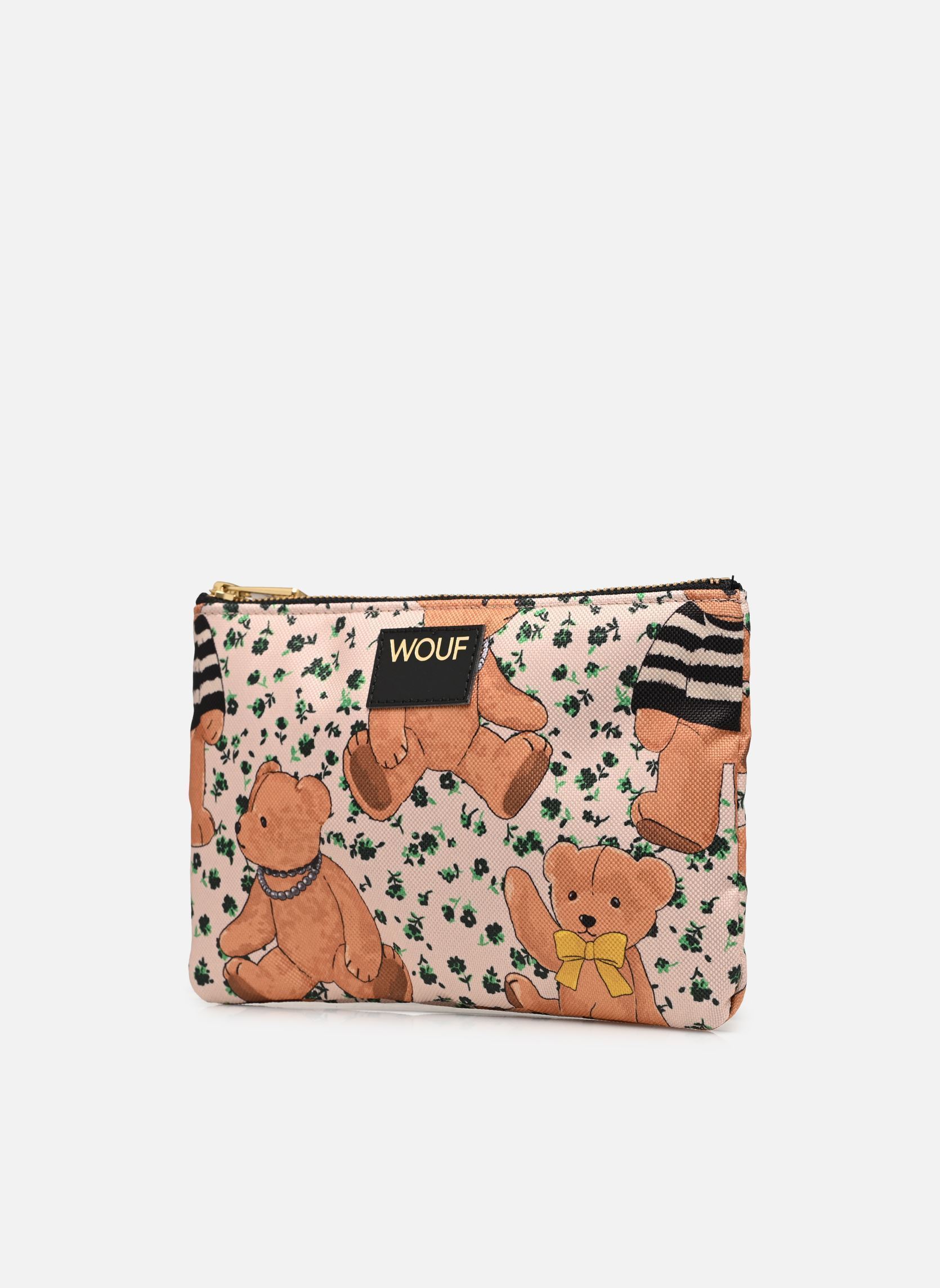 Clutches Pochette - Cute dames bruin WOUF Clutches Pochette - Cute dames bruin LIGHT BROWN