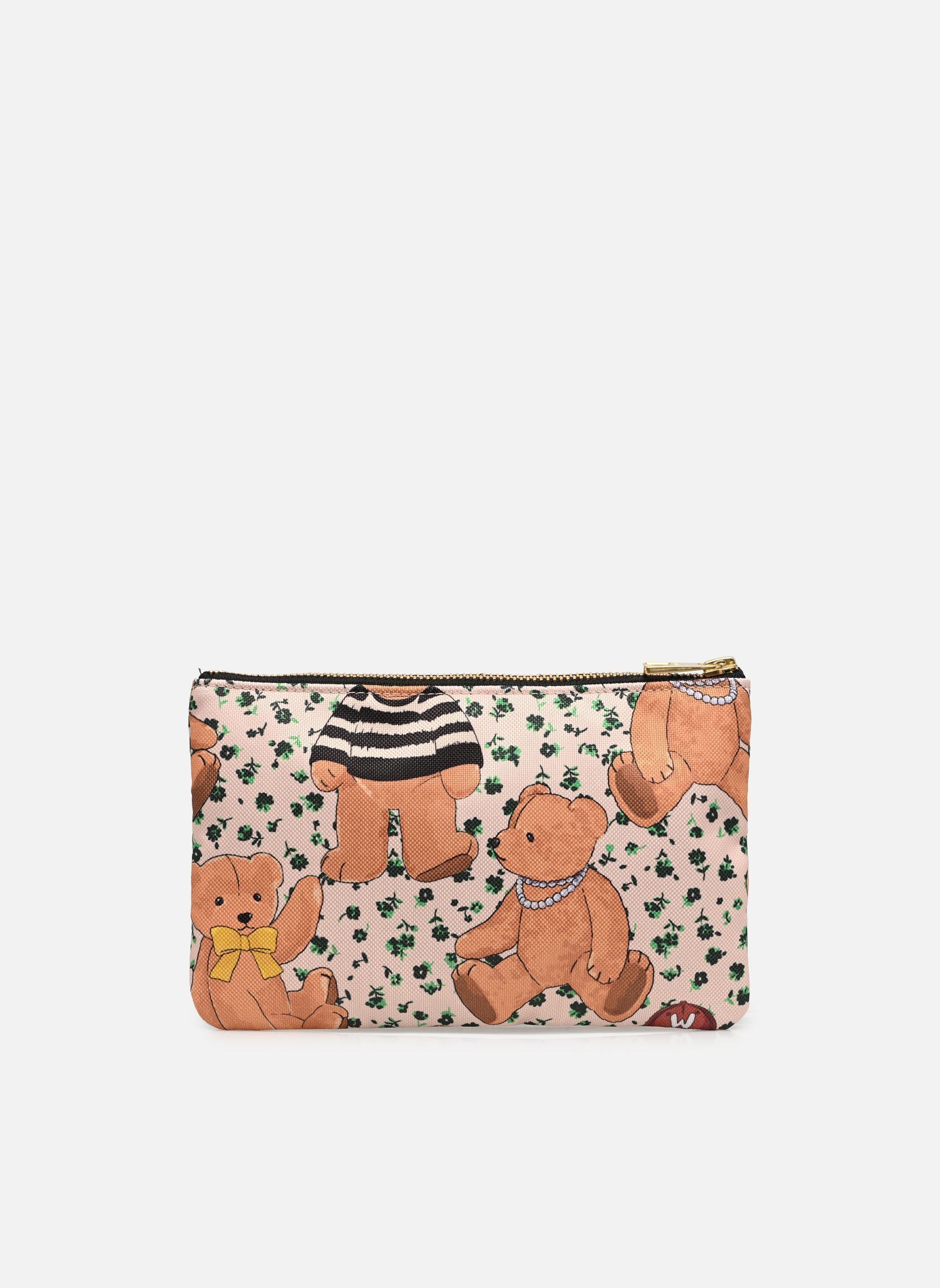 Clutches Pochette - Cute dames bruin WOUF Clutches Pochette - Cute dames bruin LIGHT BROWN