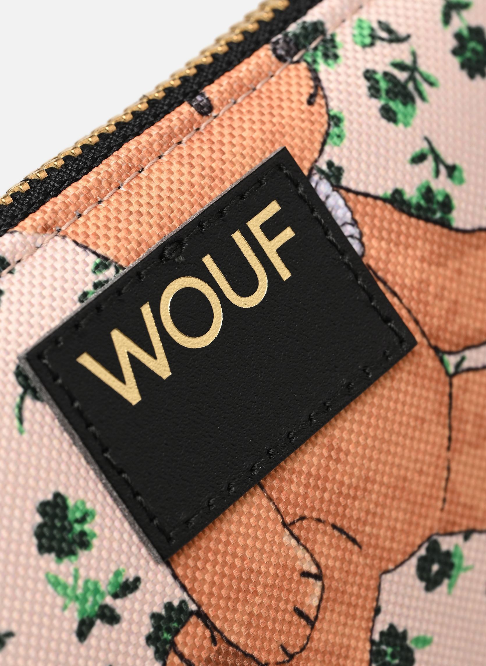 Clutches Pochette - Cute dames bruin WOUF Clutches Pochette - Cute dames bruin LIGHT BROWN