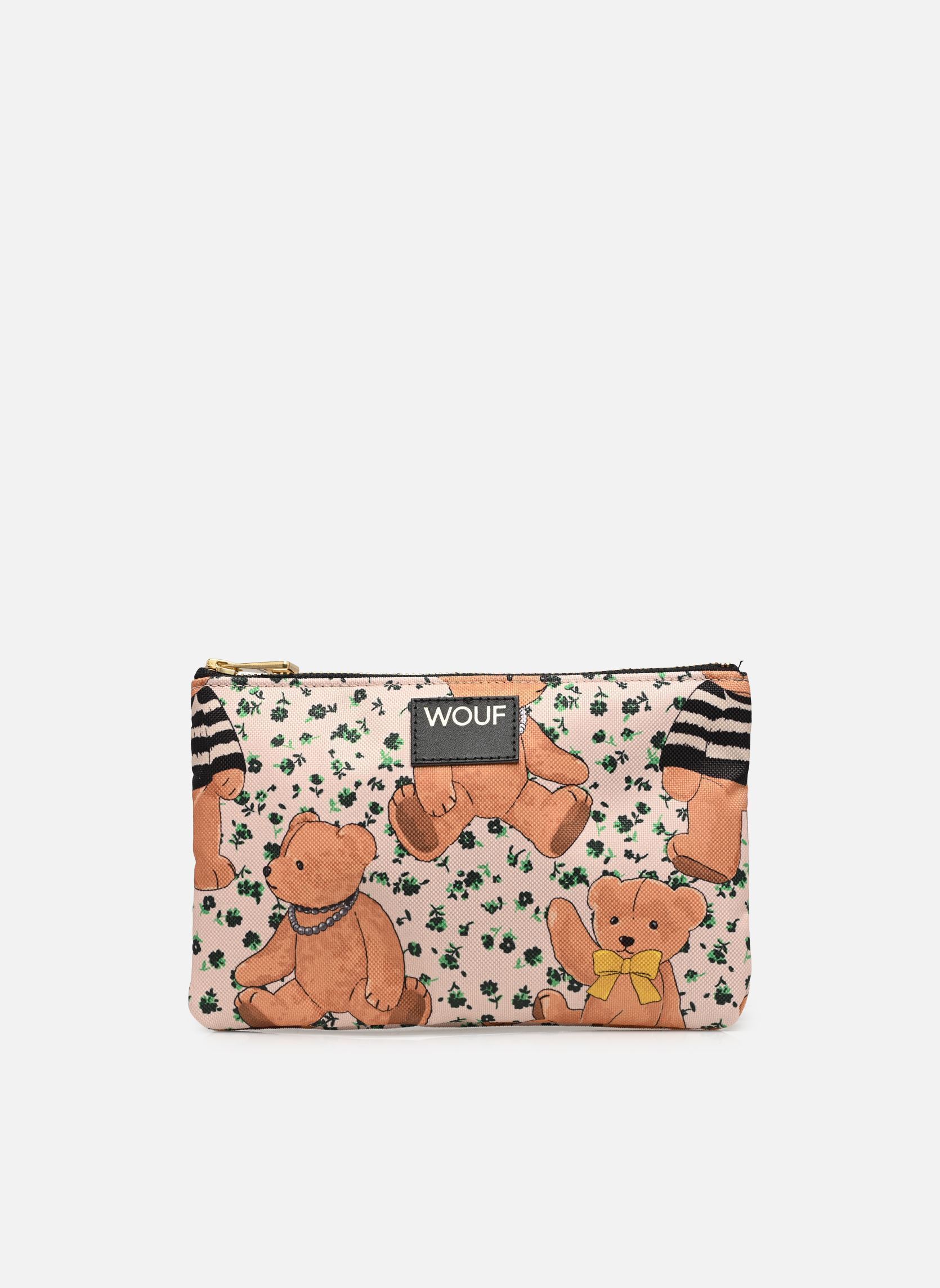 Clutches Pochette - Cute dames bruin WOUF Clutches Pochette - Cute dames bruin LIGHT BROWN