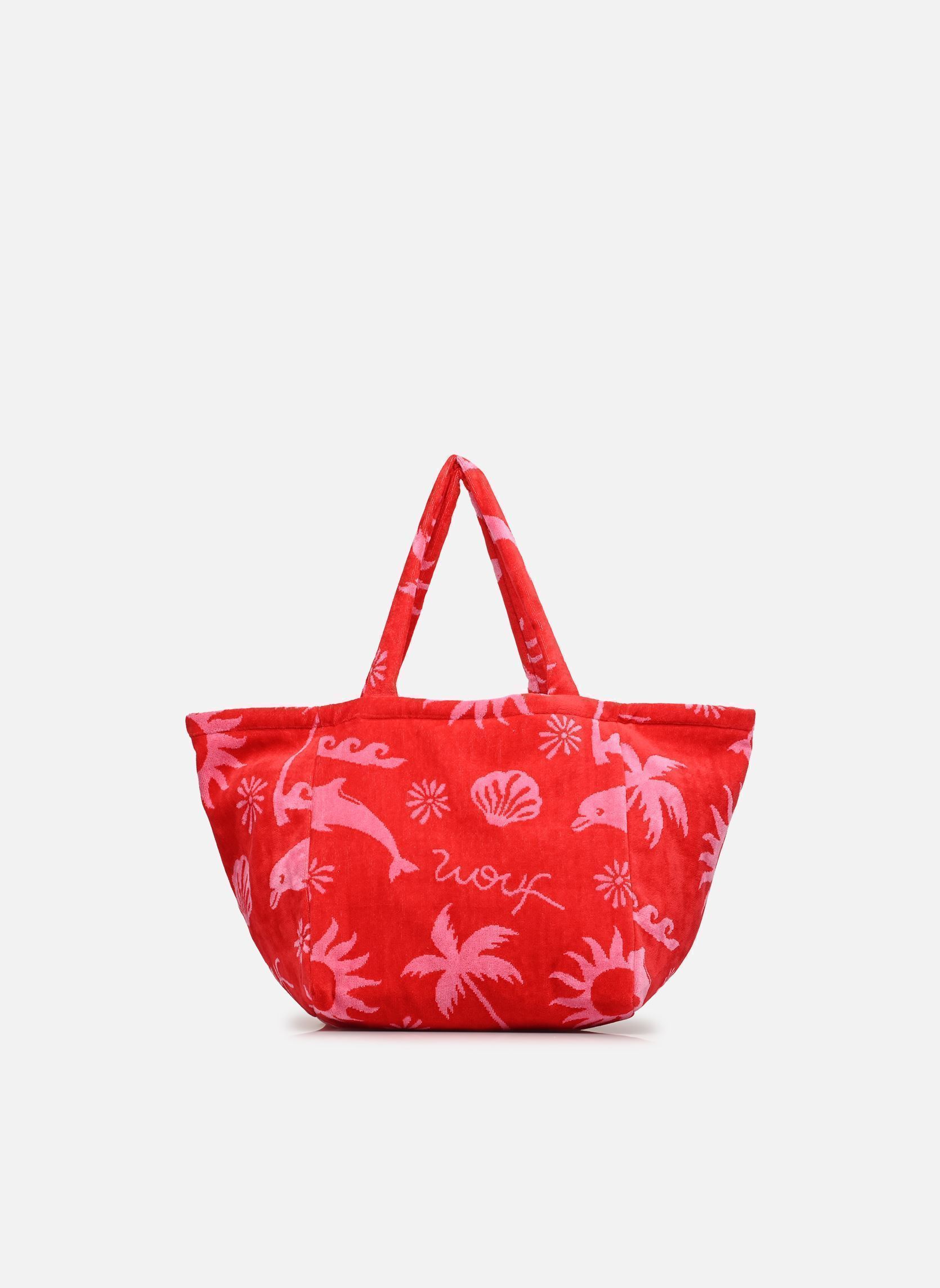 Shopper Tote bag - Tulum damen rot WOUF Shopper Tote bag - Tulum damen rot RED AND PINK