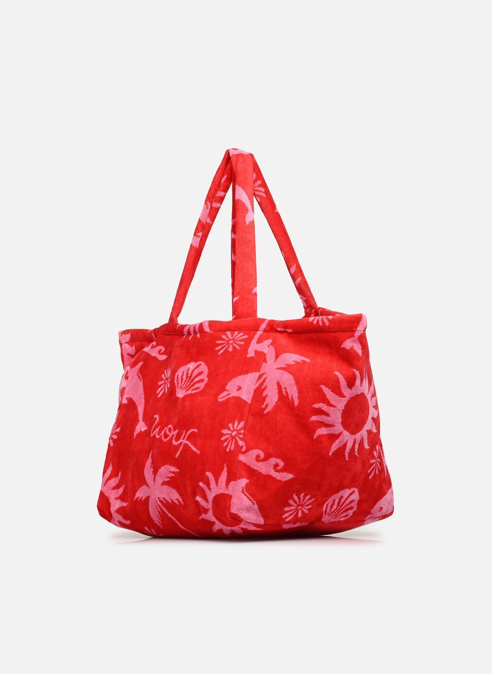 Shopper Tote bag - Tulum damen rot WOUF Shopper Tote bag - Tulum damen rot RED AND PINK