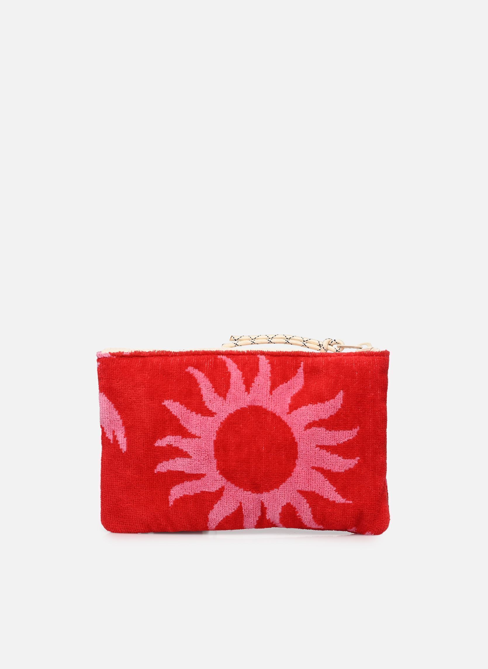 Pochettes Pochette - Tulum femme rouge WOUF Pochettes Pochette - Tulum femme rouge RED AND PINK