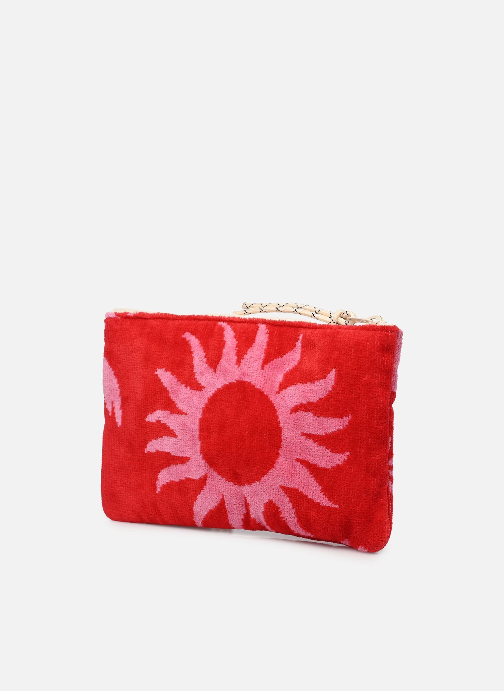 Pochettes Pochette - Tulum femme rouge WOUF Pochettes Pochette - Tulum femme rouge RED AND PINK