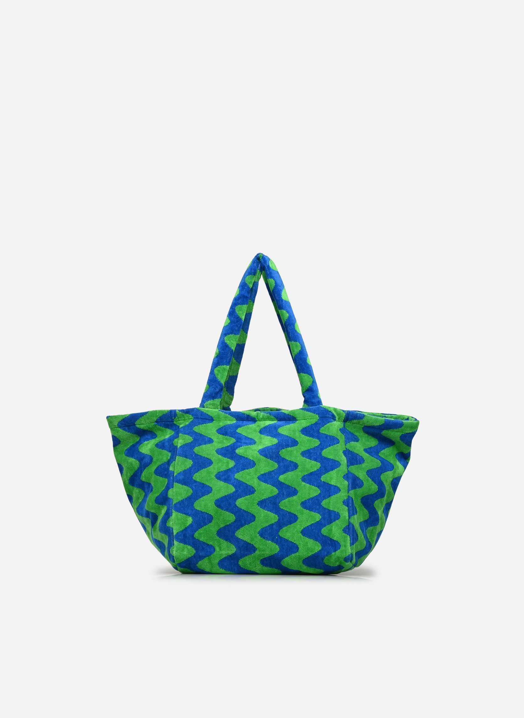 Grote winkelzak Grand tote bag - Goa dames groen WOUF Grote winkelzak Grand tote bag - Goa dames groen BLUE AND GREEN