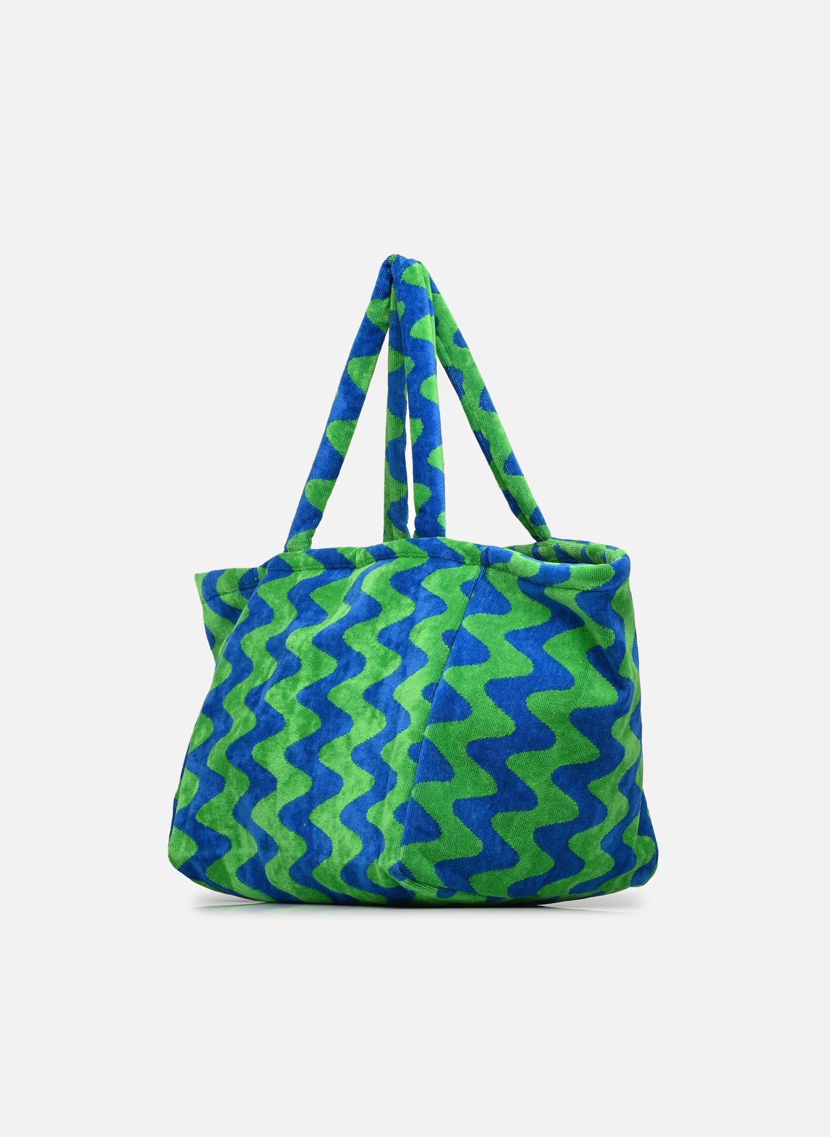 Grote winkelzak Grand tote bag - Goa dames groen WOUF Grote winkelzak Grand tote bag - Goa dames groen BLUE AND GREEN