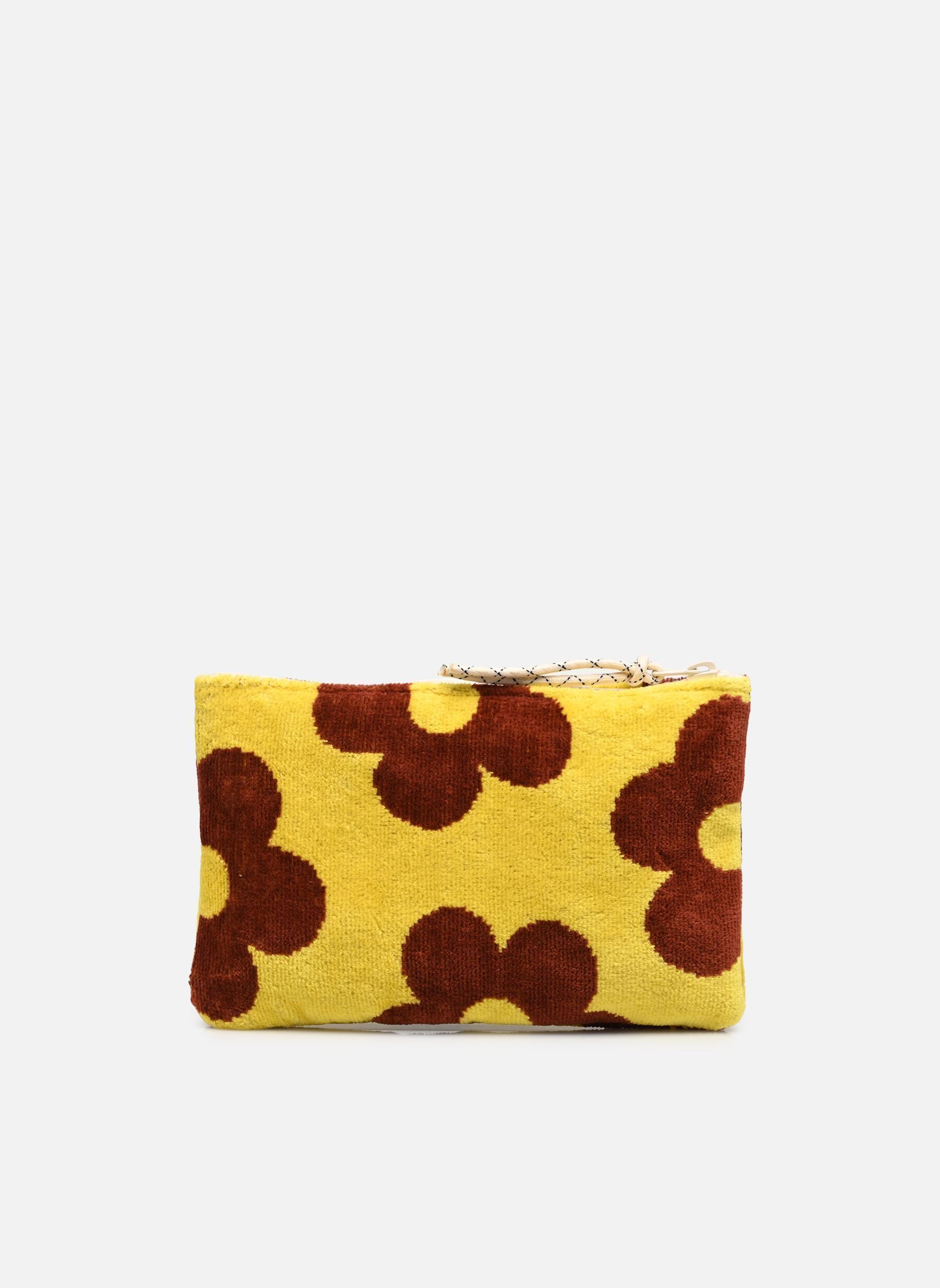 Clutches Pochette - Phi Phi dames geel WOUF Clutches Pochette - Phi Phi dames geel YELLOW AND BROWN