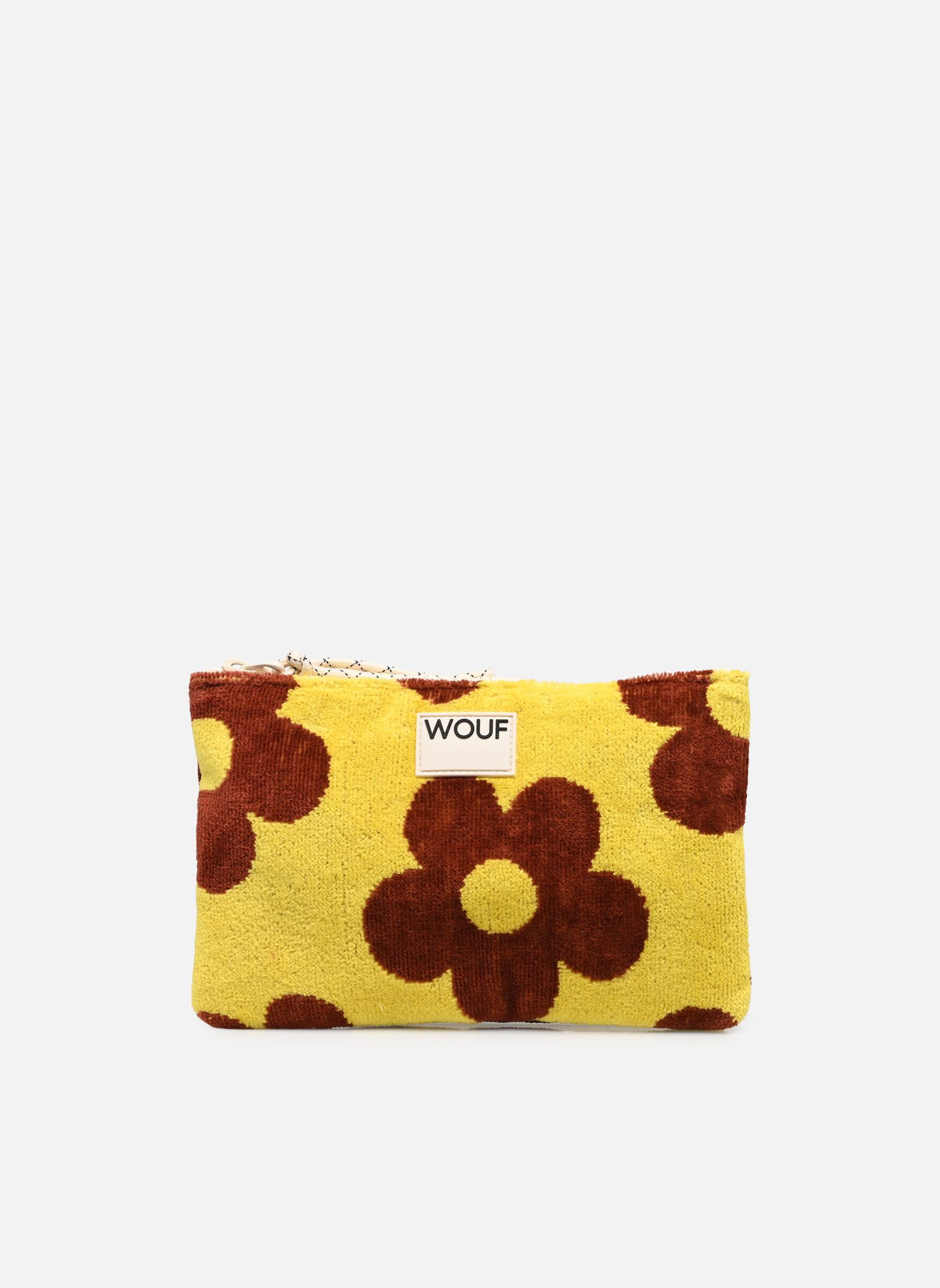 Clutches Pochette - Phi Phi dames geel WOUF Clutches Pochette - Phi Phi dames geel YELLOW AND BROWN