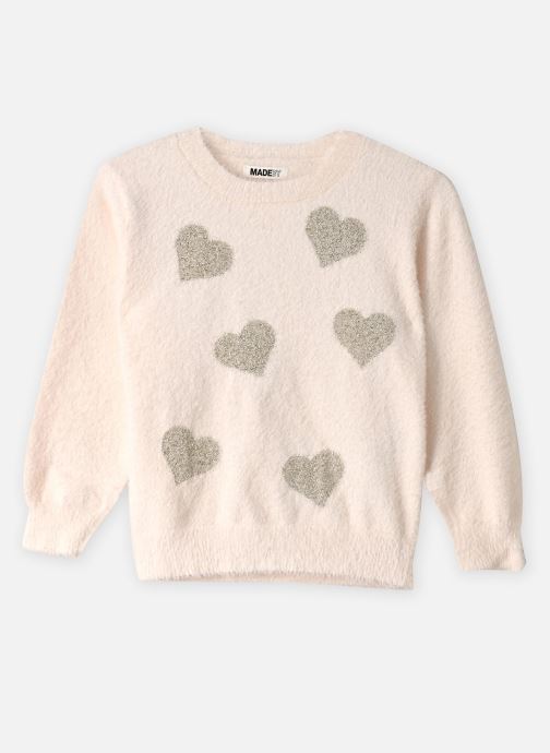 MADE BY Pulls MPULL-CŒUR fille beige
