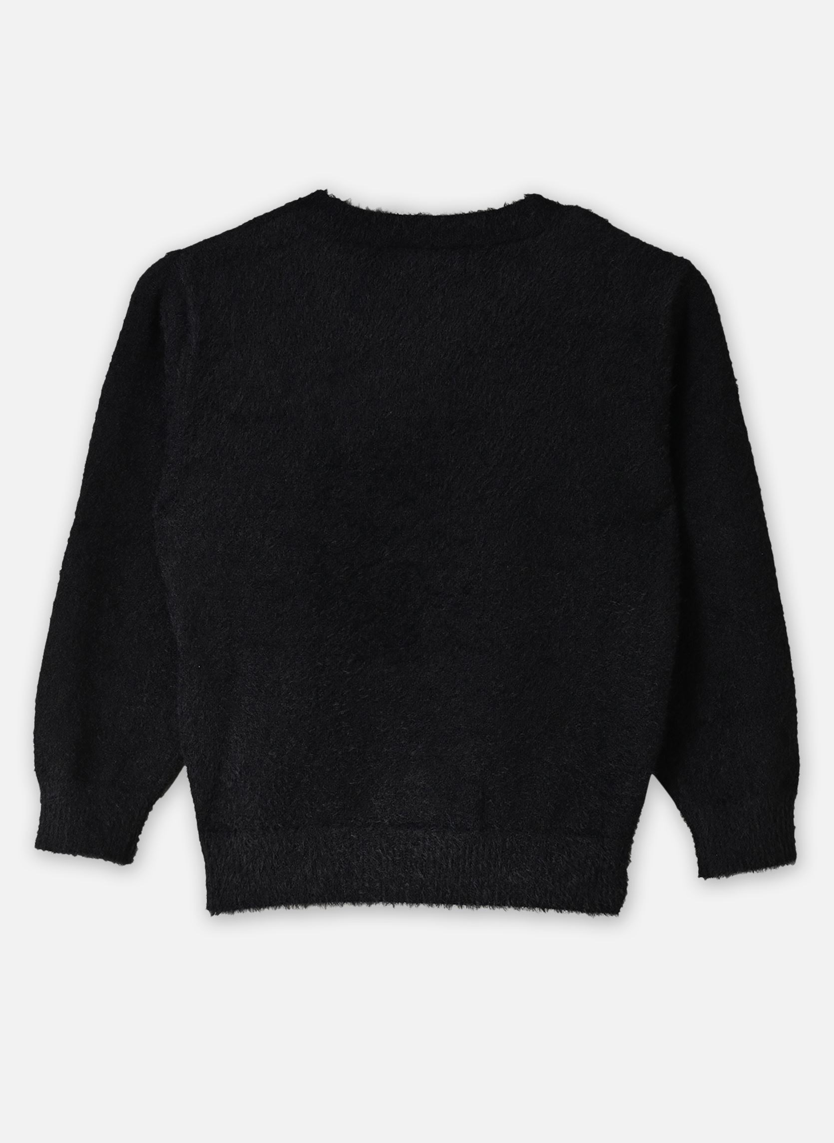 Pulls MPULL-RELIEF fille noir MADE BY Pulls MPULL-RELIEF fille noir NOIR