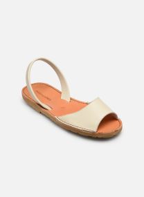 Flache Sandalen Caleta damen weiß